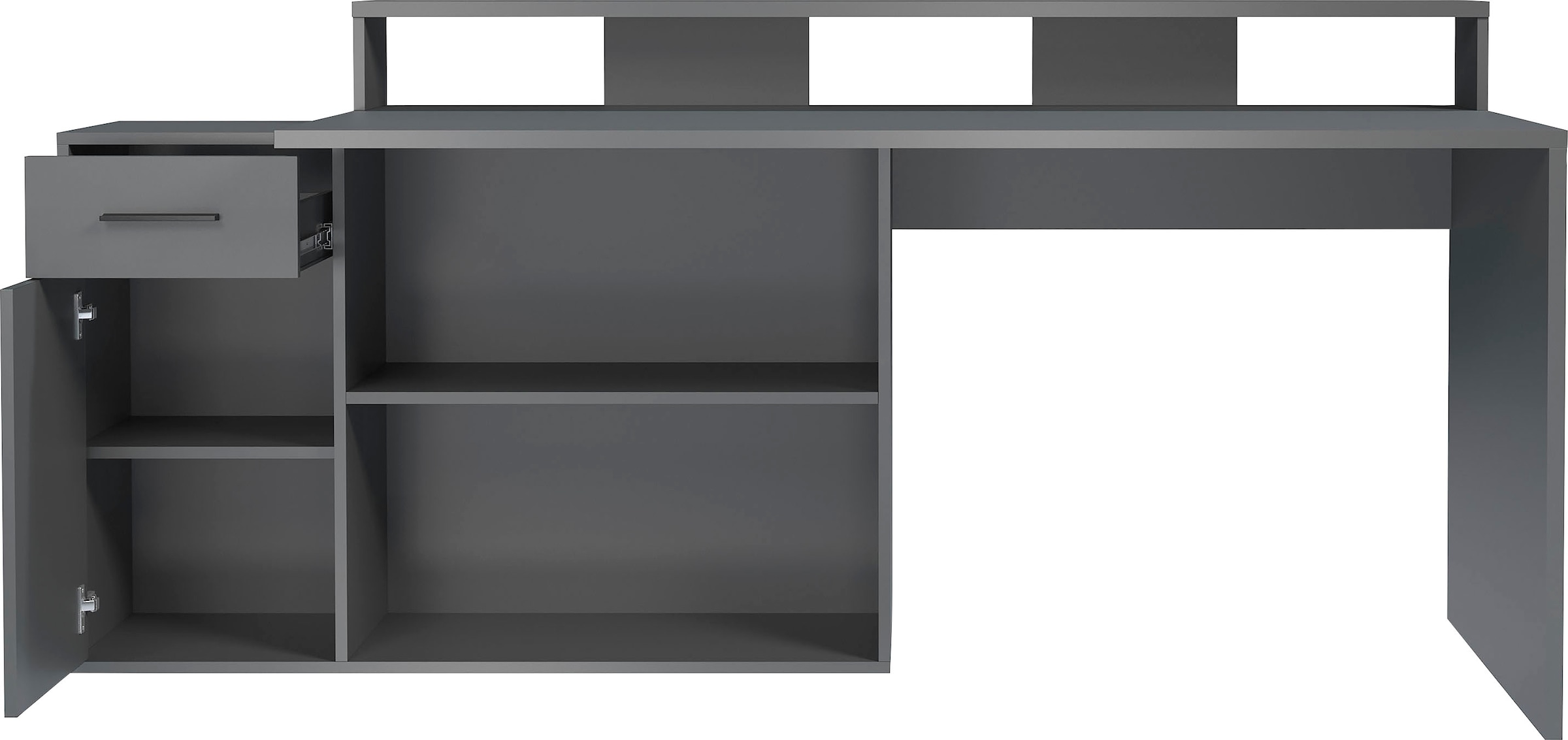 INOSIGN Schreibtisch »Chester«, (2 St.), Gamingtisch mit Lowboard - Arbeitstisch Maße (B/T/H) 160/115/92 cm
