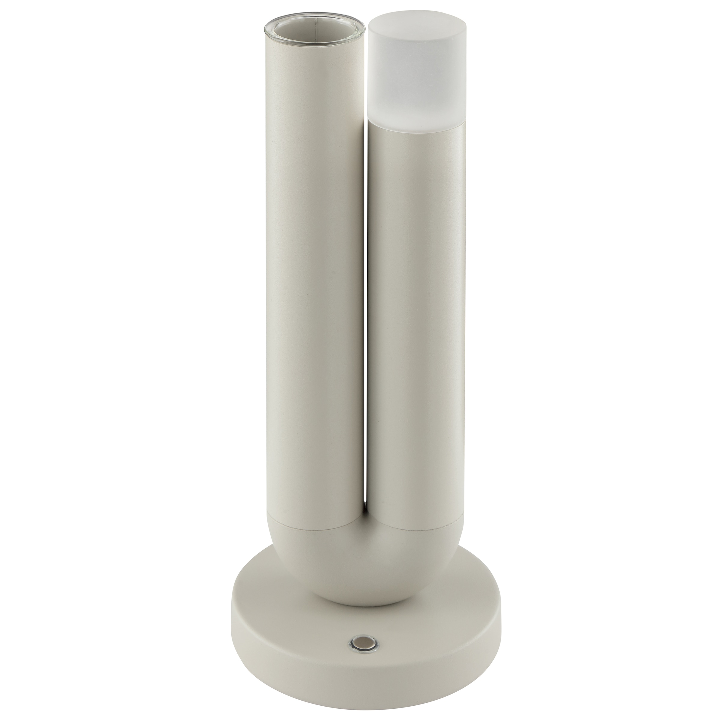 Brilliant LED Tischleuchte »Sayu« LED-Modul 1 Stk. Warmweiß LED Akku-Leuchte mit Vase, 27 cm, 250lm, 2700K, Wireless Charging