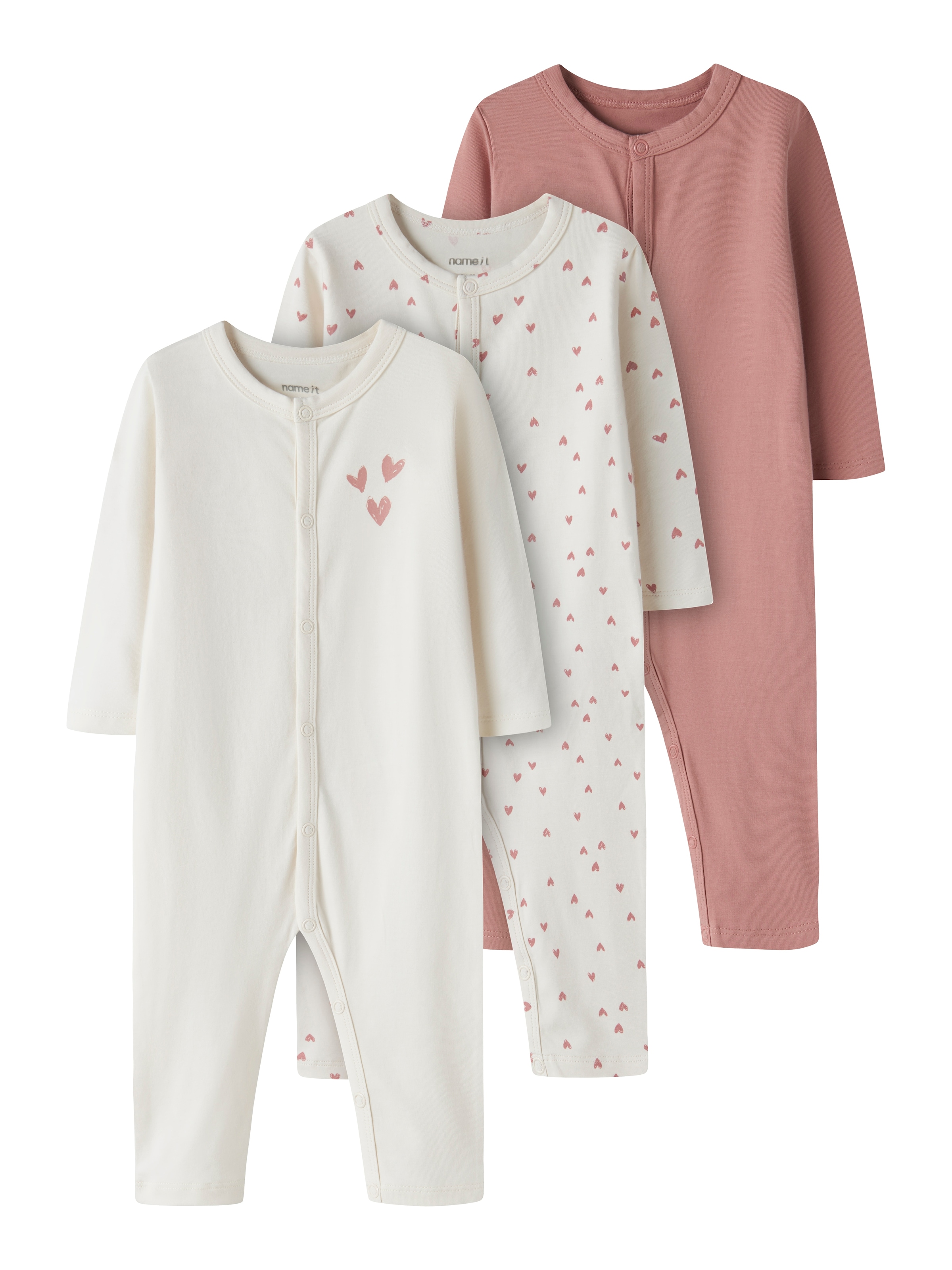 Name It Schlafoverall »NBNNIGHTSUIT 3P AOP NOOS« Packung, 3