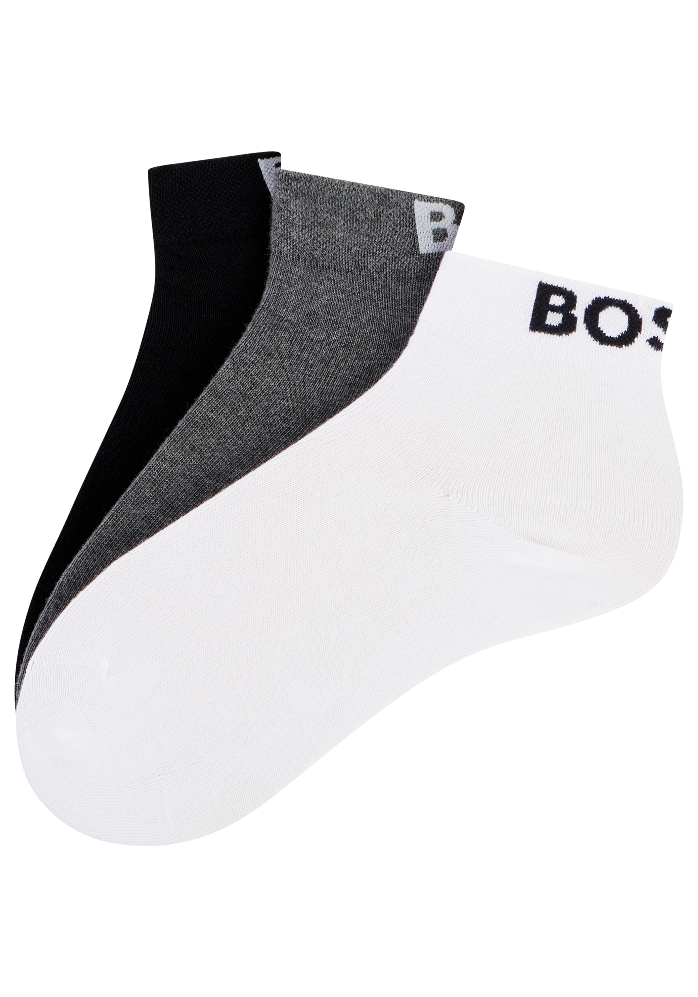 BOSS Kurzsocken »3P SH Logo CC SP W« 3 Paar tlg.