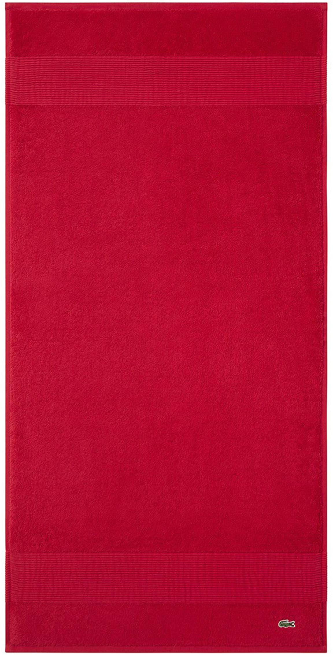 Lacoste Handtuch »LLECROCO« mit Label-Applikationen