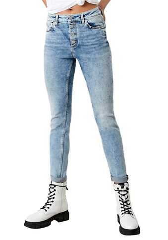 Q/S by s.Oliver Skinny-fit-Jeans, mit Acid-Waschung kaufen