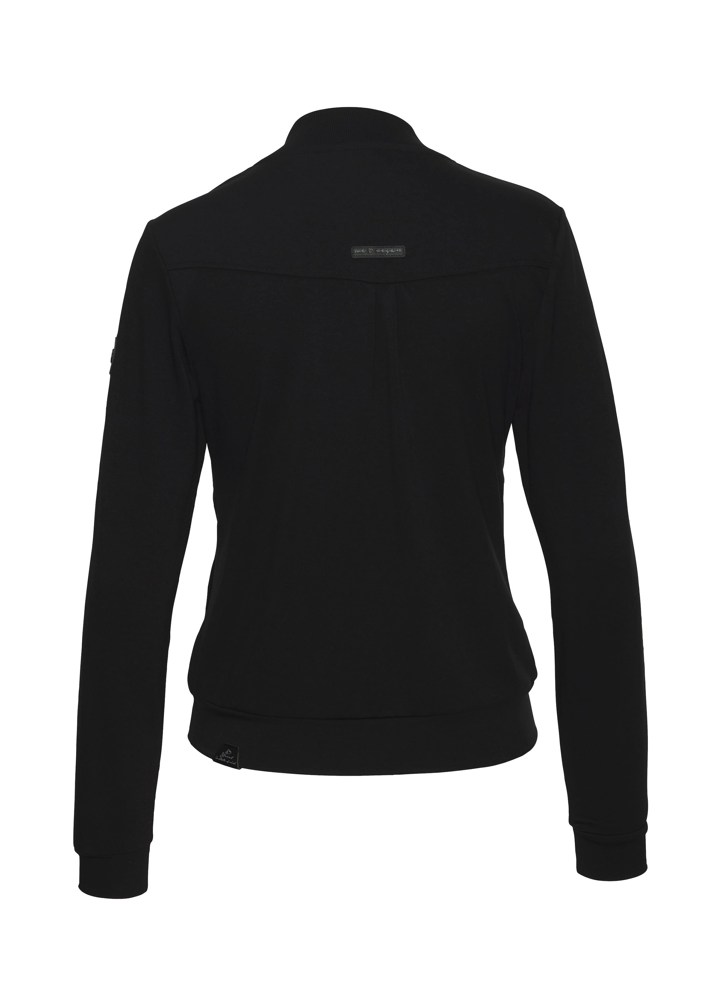 Ragwear Sweatjacke »KENIA CORE«, mit Logo und gerafften Details