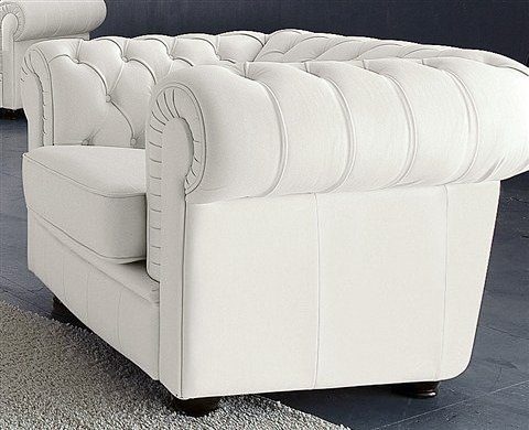 Max Winzer® Chesterfield-Sessel »Kent, Loungesessel, edel und bequem, tolle Detailverarbeitung«, Sessel mit edler Knopfheftung, komfortable Armlehnen, Breite 110 cm