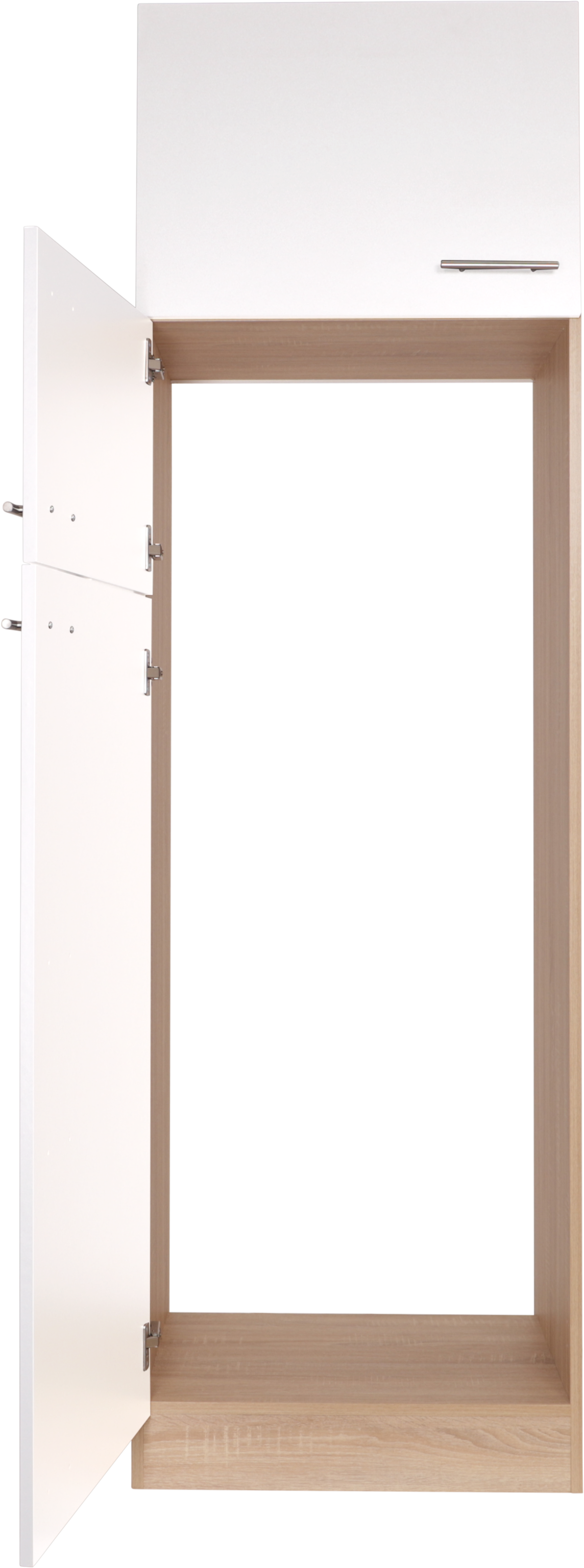 RESPEKTA Kühlumbauschrank »Merle« Breite 60 cm, Türen wechselseitig anschlagbar, Höhe 200 cm