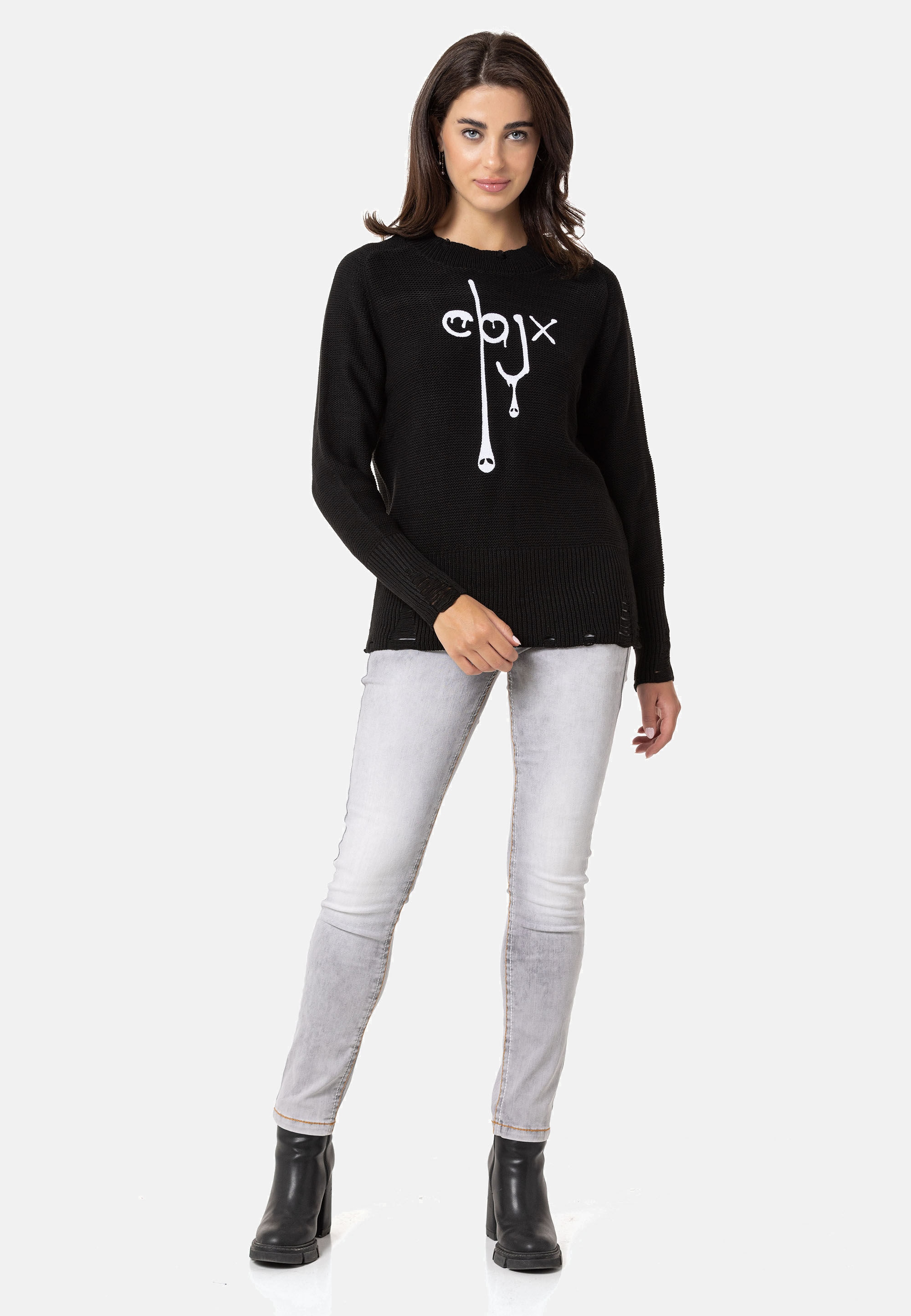 Cipo & Baxx Strickpullover »WP255«