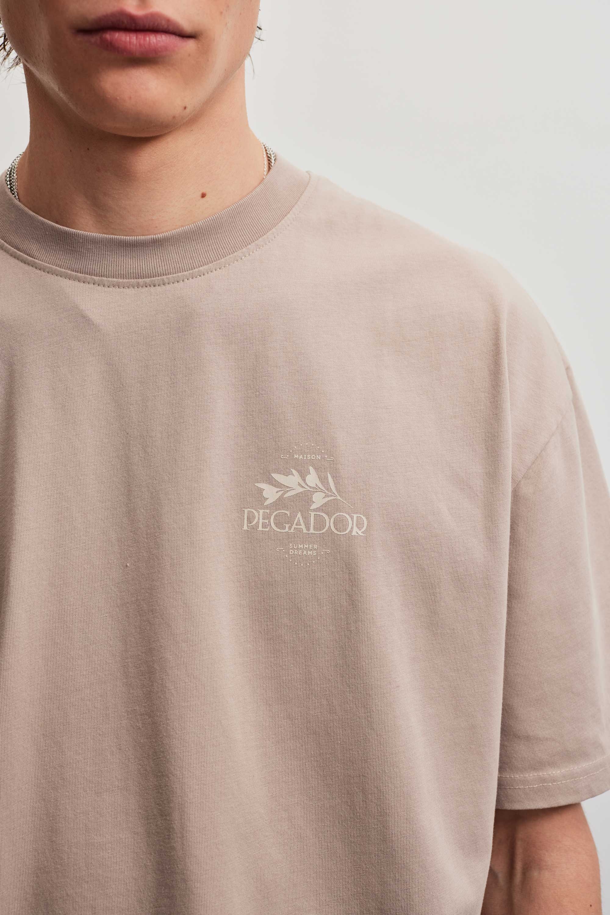 PEGADOR Rundhalsshirt »TRAVNIK OVERSIZED TEE«