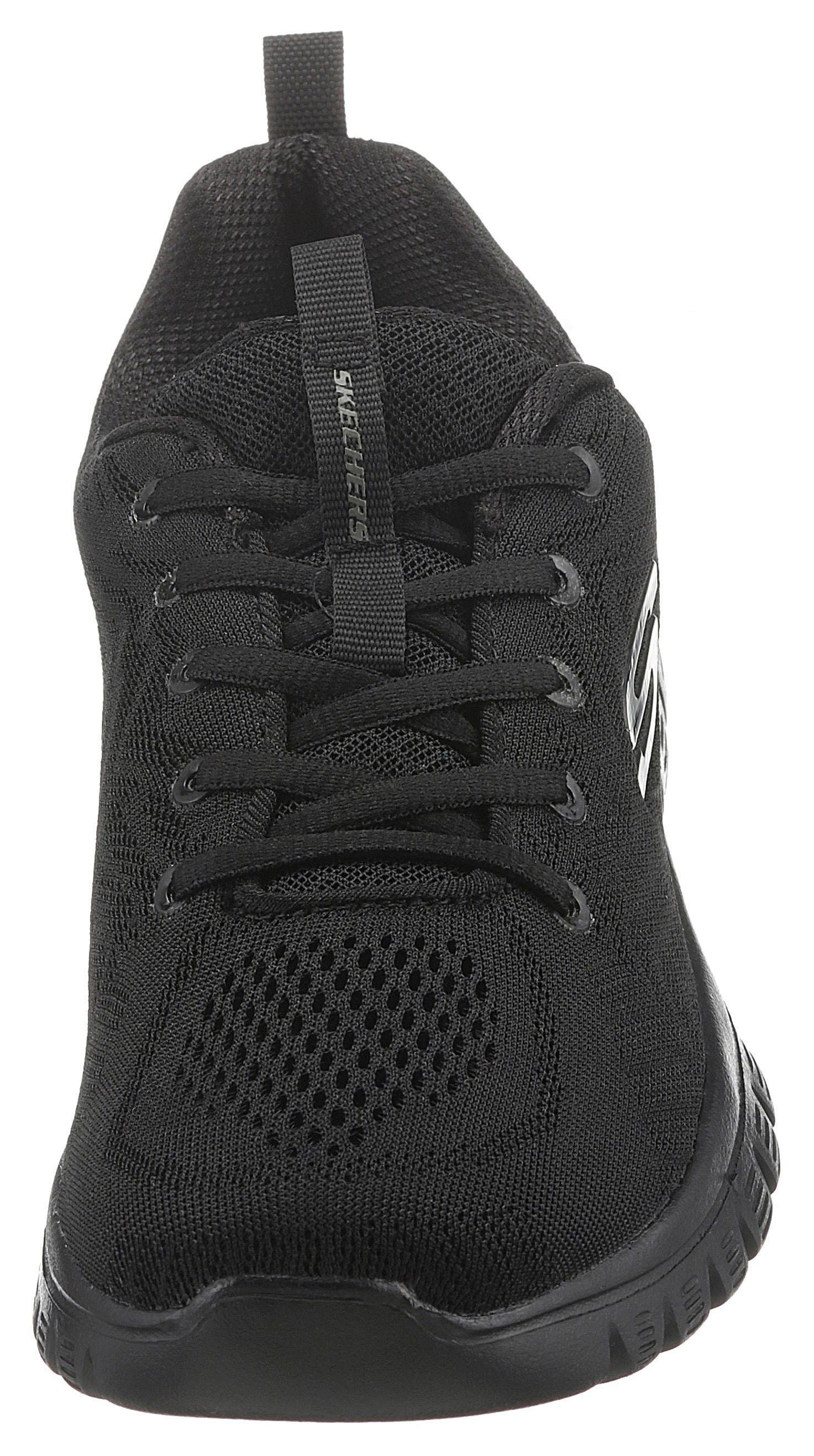 Skechers Sneaker »Graceful - Get Connected«, Freizeitschuh, Halbschuh, Schnürschuh mit Memory Foam