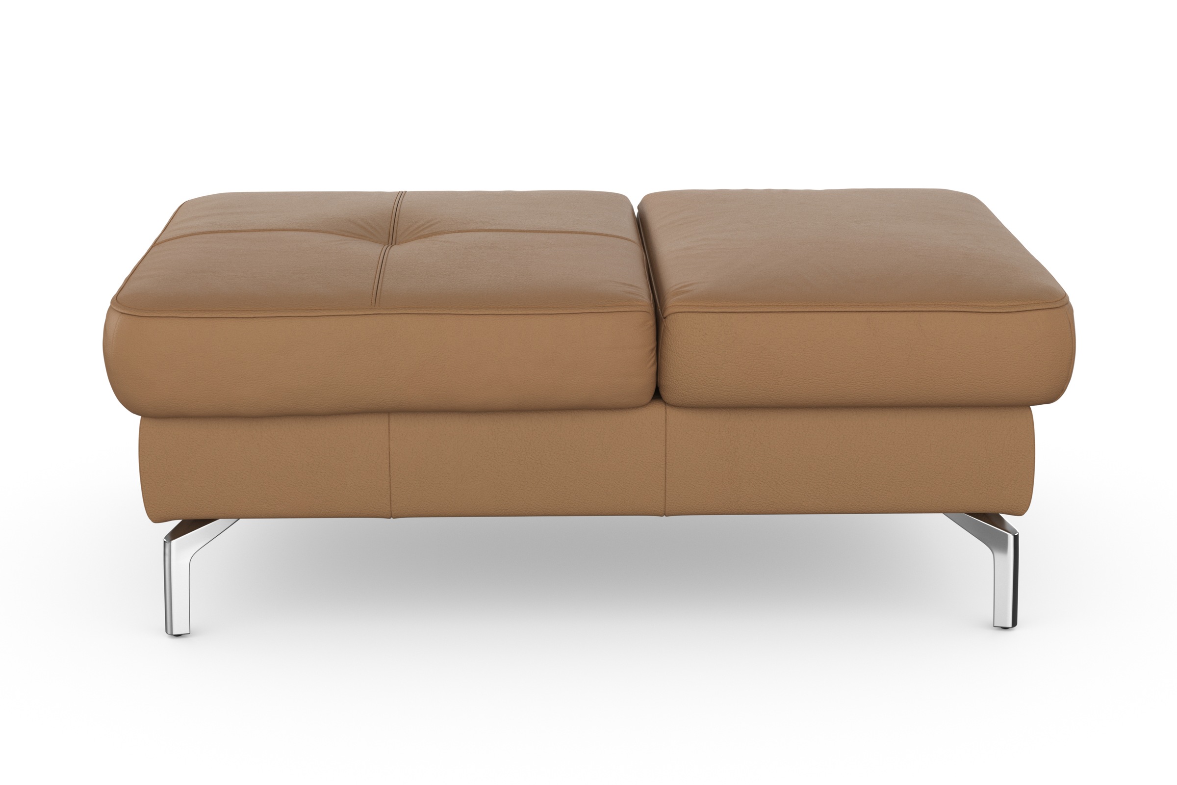 sit&more Hocker »Bendigo«, mit Klappfunktion, Bodenfreiheit 15 cm, wahlweise in 2 Fußfarben