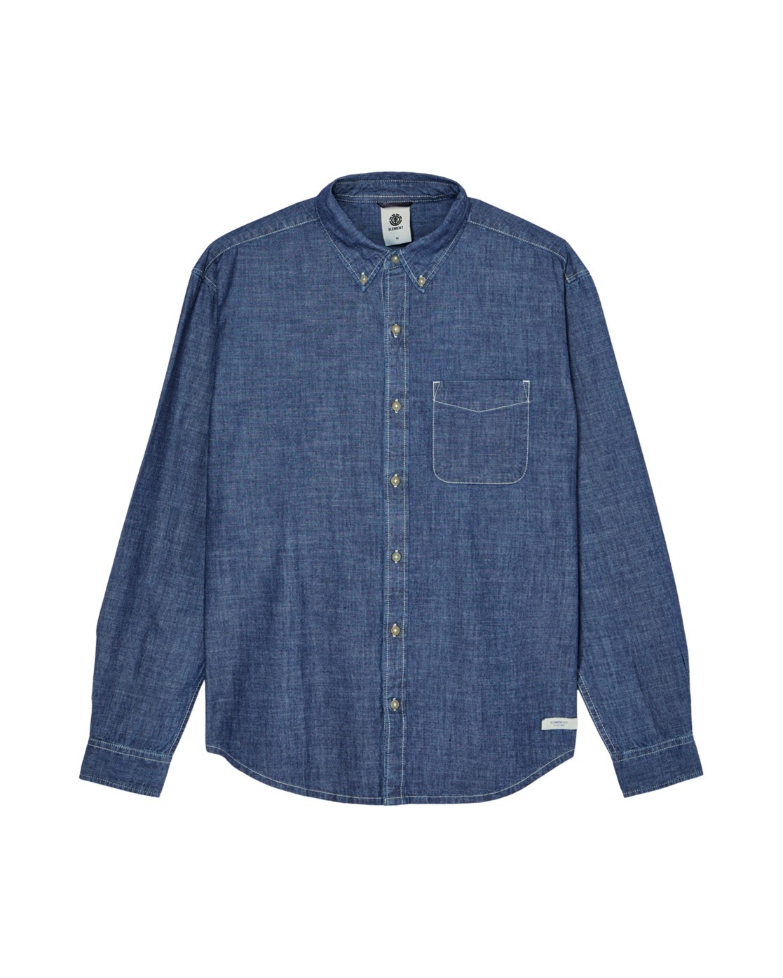 Element Langarmhemd »Button Down Regular Chambray«