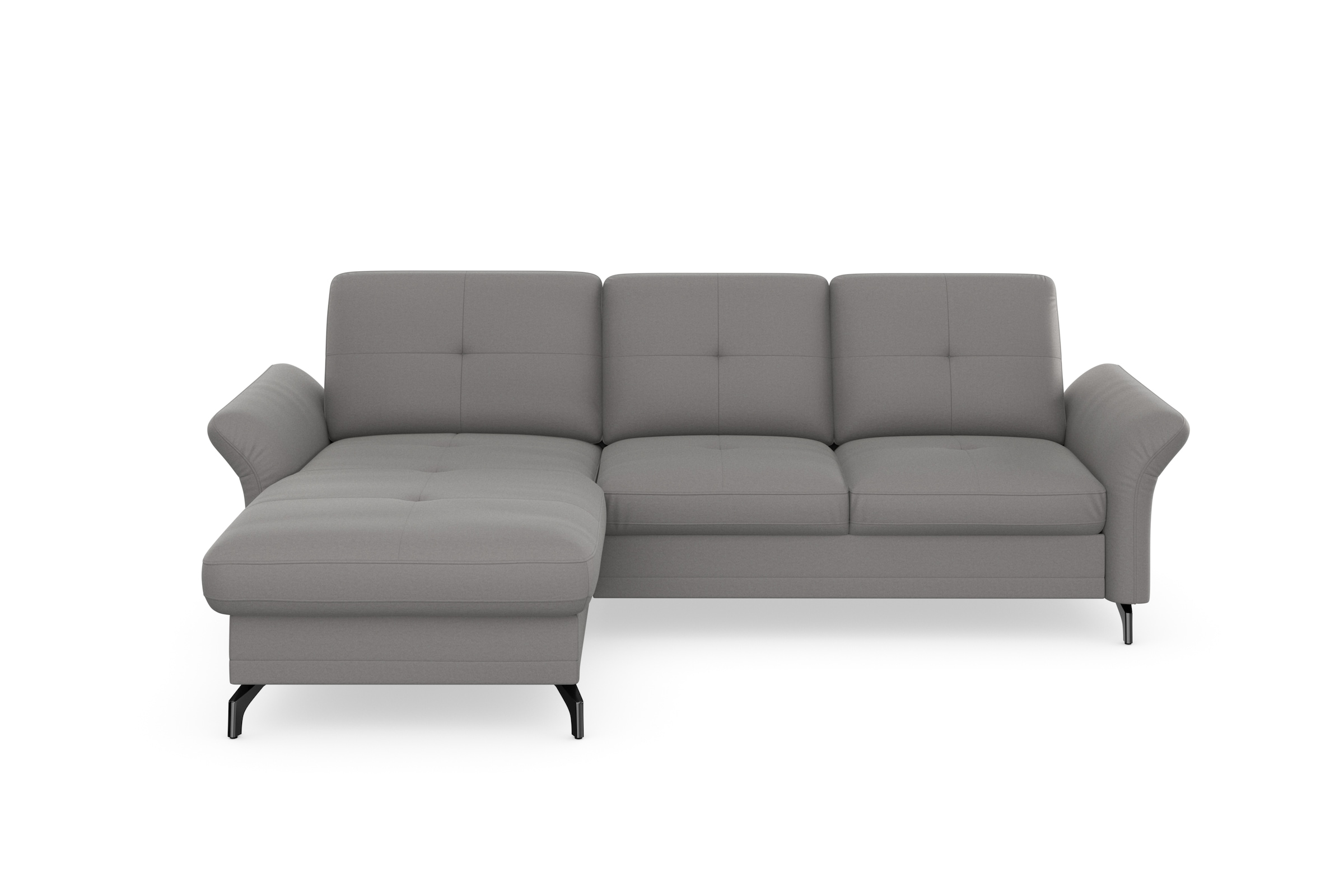 PLACES OF STYLE Ecksofa »Calando L-Form« wahlweise mit Bettfunktion , Bettkasten und Armteilfunktion