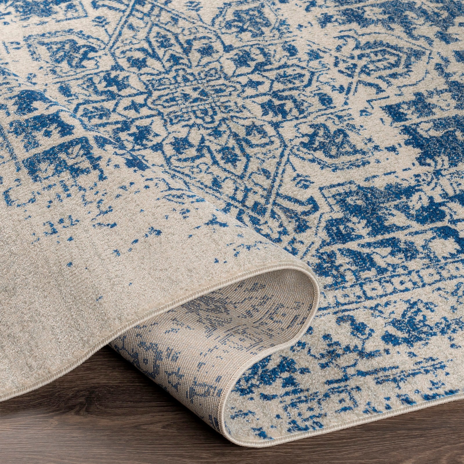 Livabliss Teppich »SYRACUSA«, rechteckig, 12 mm Höhe, Vintage Orientteppich, Kurzflor Boho Wohnzimmerteppich, Läufer