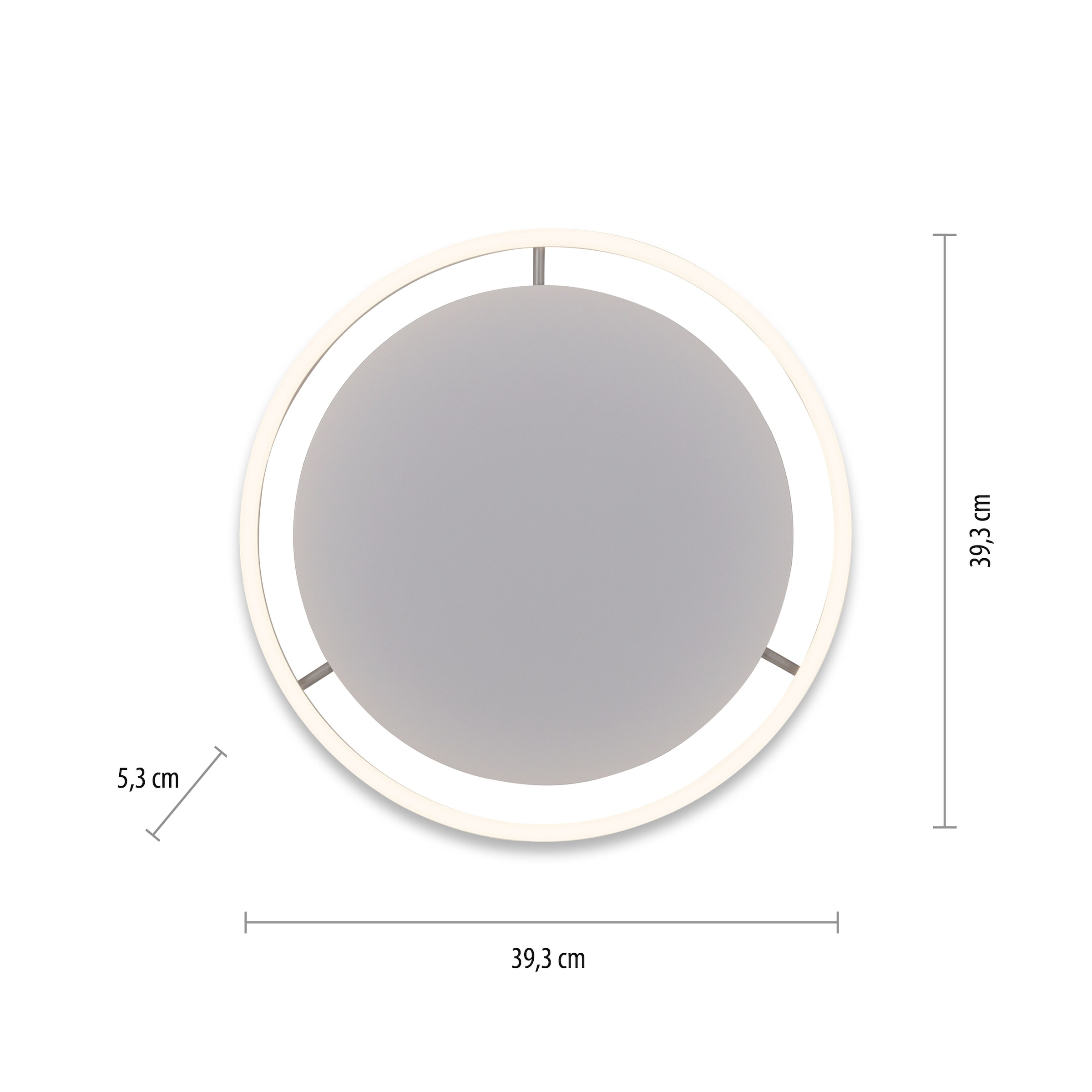 JUST LIGHT Deckenleuchte »RITUS«, 1 flammig, Leuchtmittel LED-Board | LED fest integriert, LED, dimmbar, Switchmo