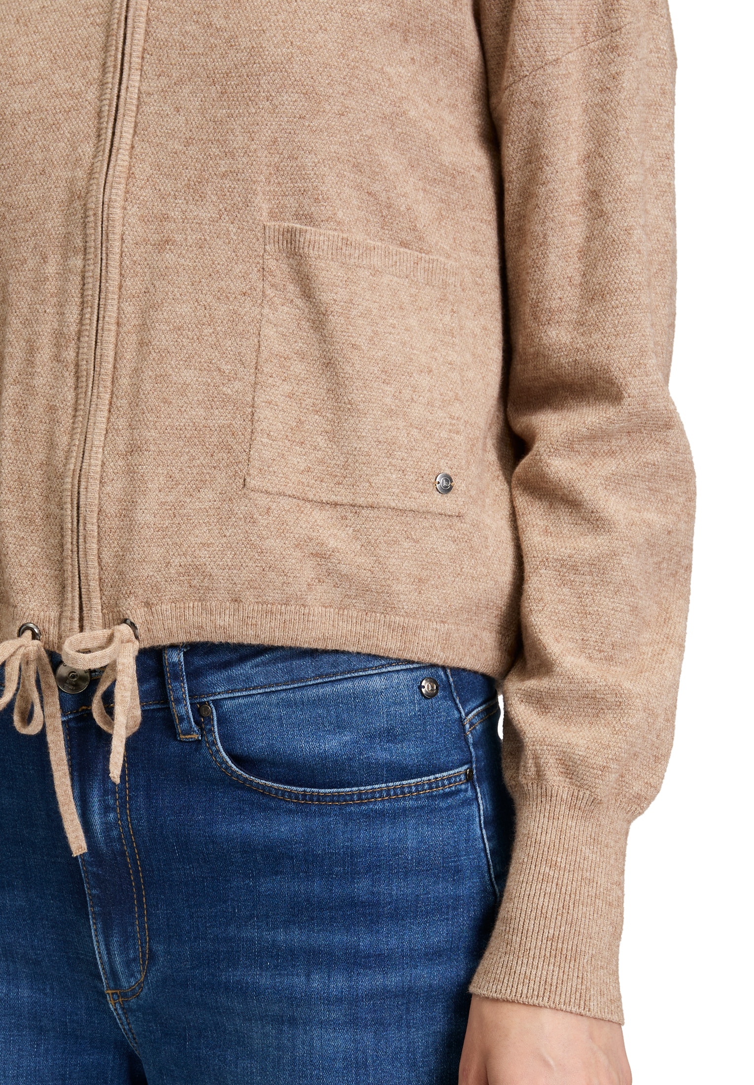 Betty&Co Cardigan »Strick-Cardigan mit Reißverschluss«