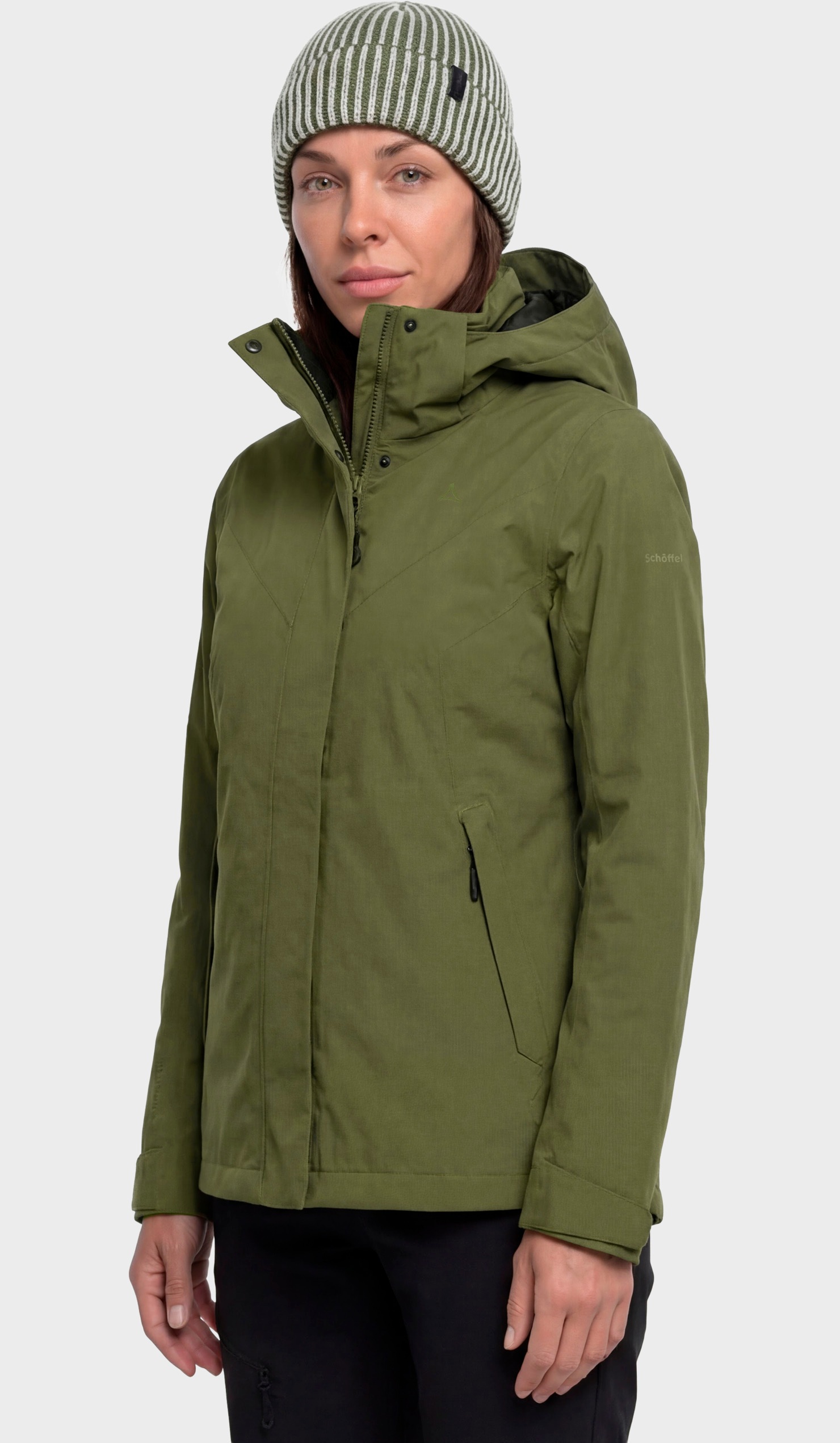Schöffel Doppeljacke »3in1 Jacket Style Tamina WMS« mit Kapuze
