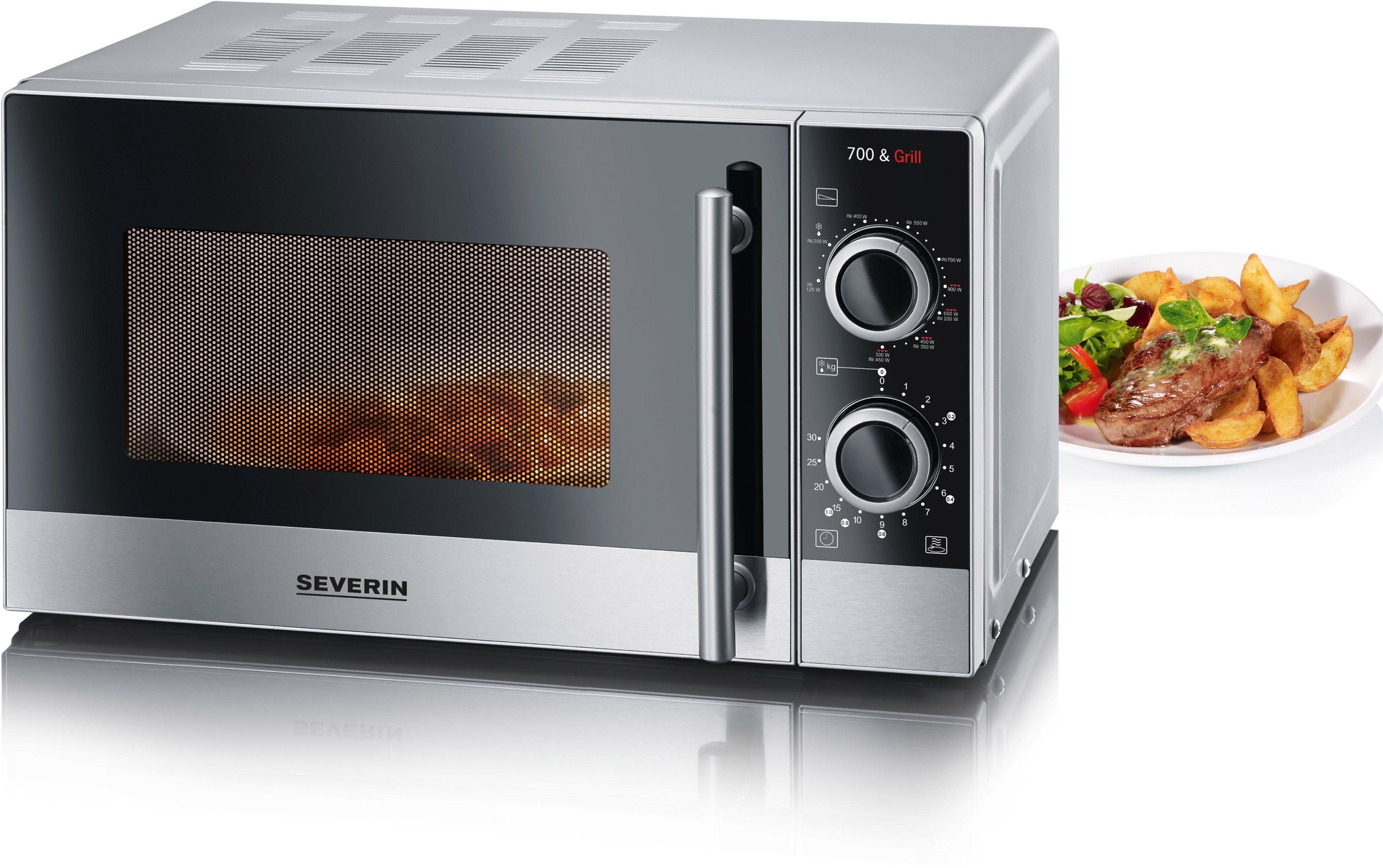 Severin Mikrowelle »MW 7874«, Grill, 700 W