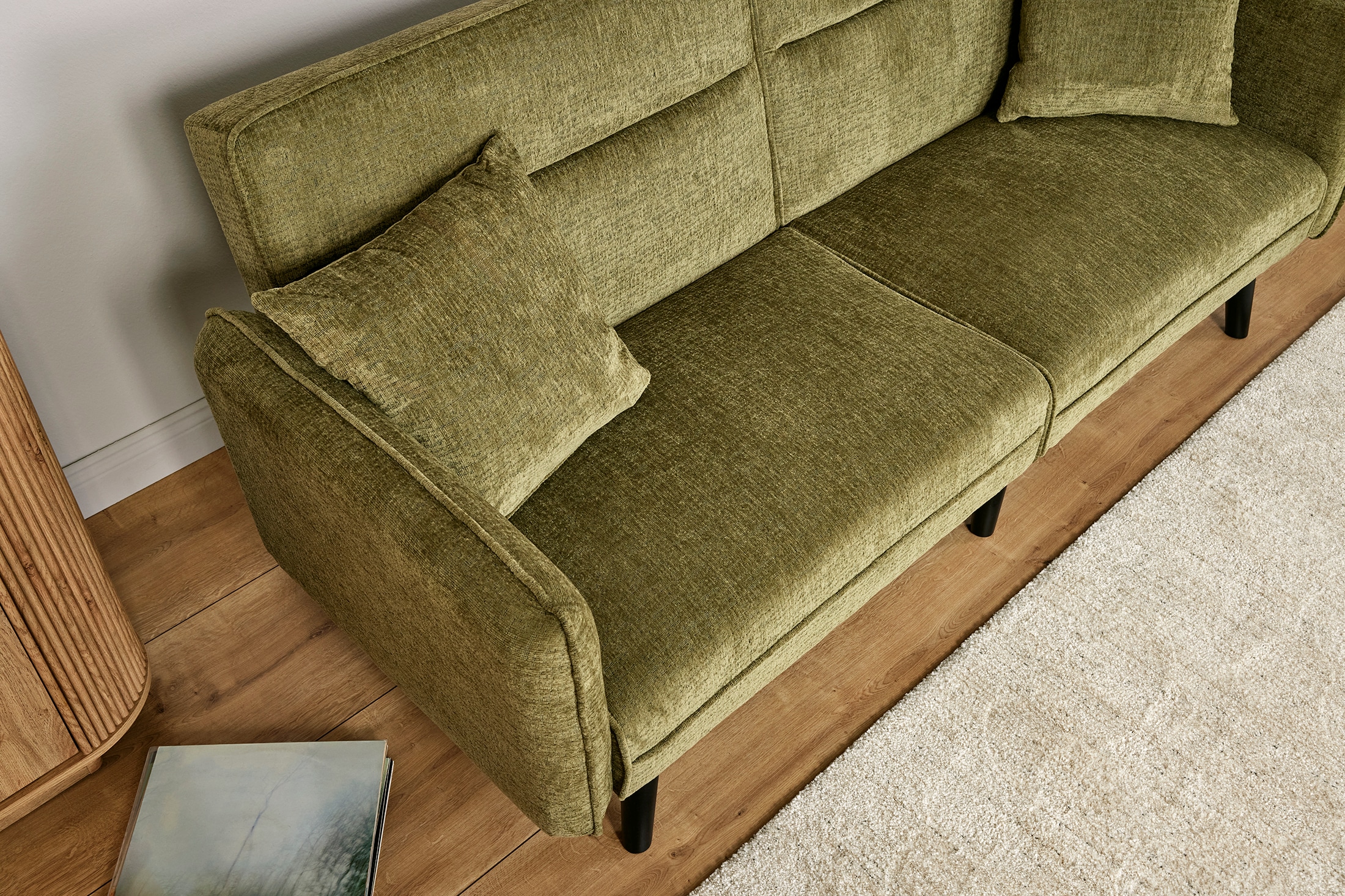 Jahnke Schlafsofa »CHILLAX LINE« mit Relax-und Schlaffunktion, inkl. Kissen, Breite 191 cm