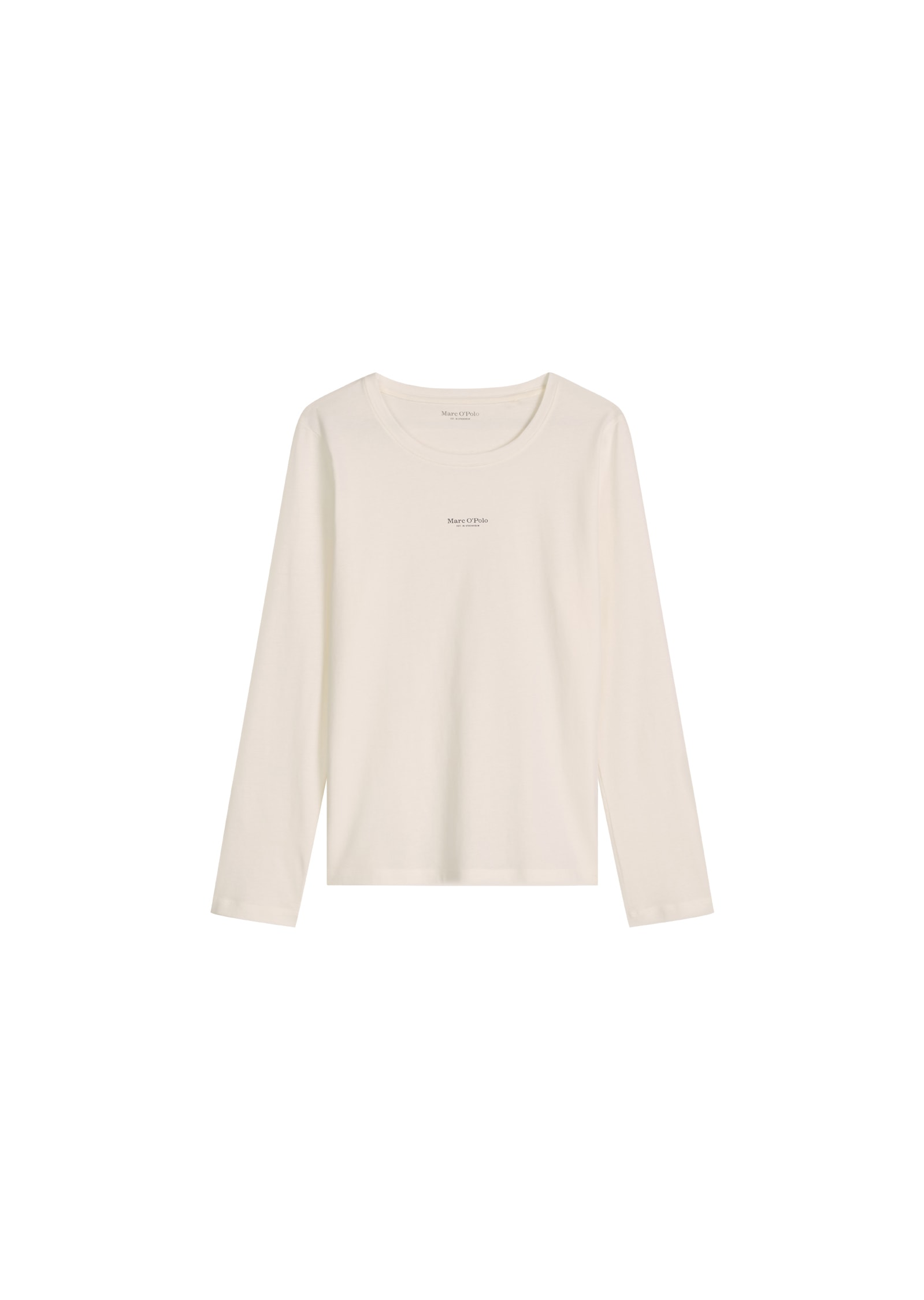 Marc O'Polo Pyjamaoberteil »Mix N Match Cotton Top LS« mit Rundhalsausschnitt und langen Ärmeln