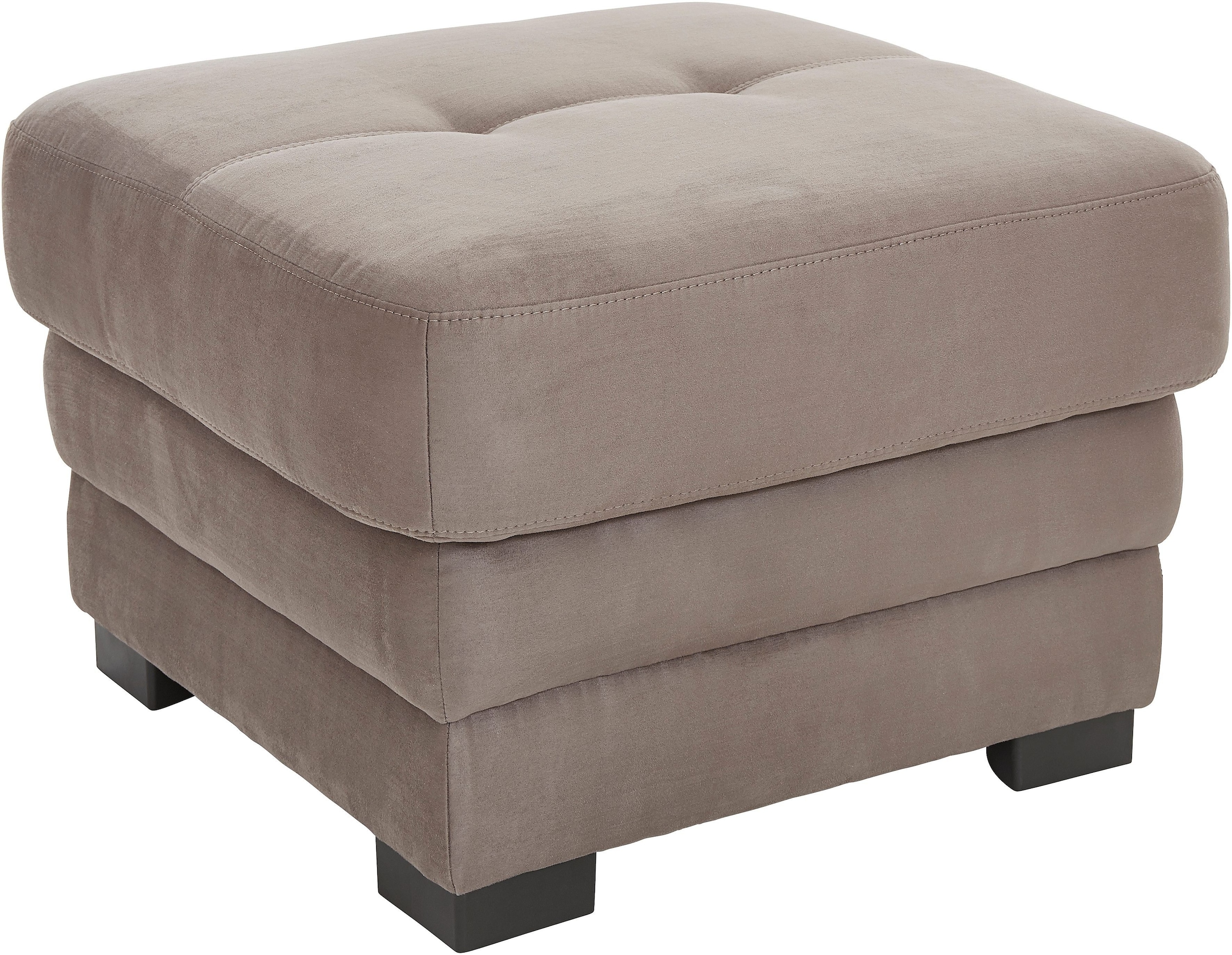 COTTA Polstergarnitur »Royale L-Form«, (Set), Set bestehend aus: Ecksofa & Hocker