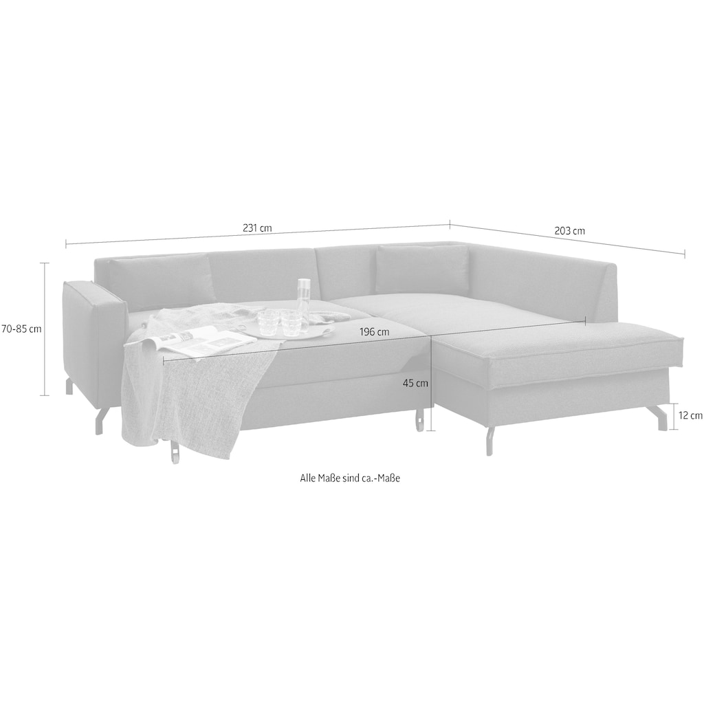 exxpo - sofa fashion Ecksofa »Daytona«