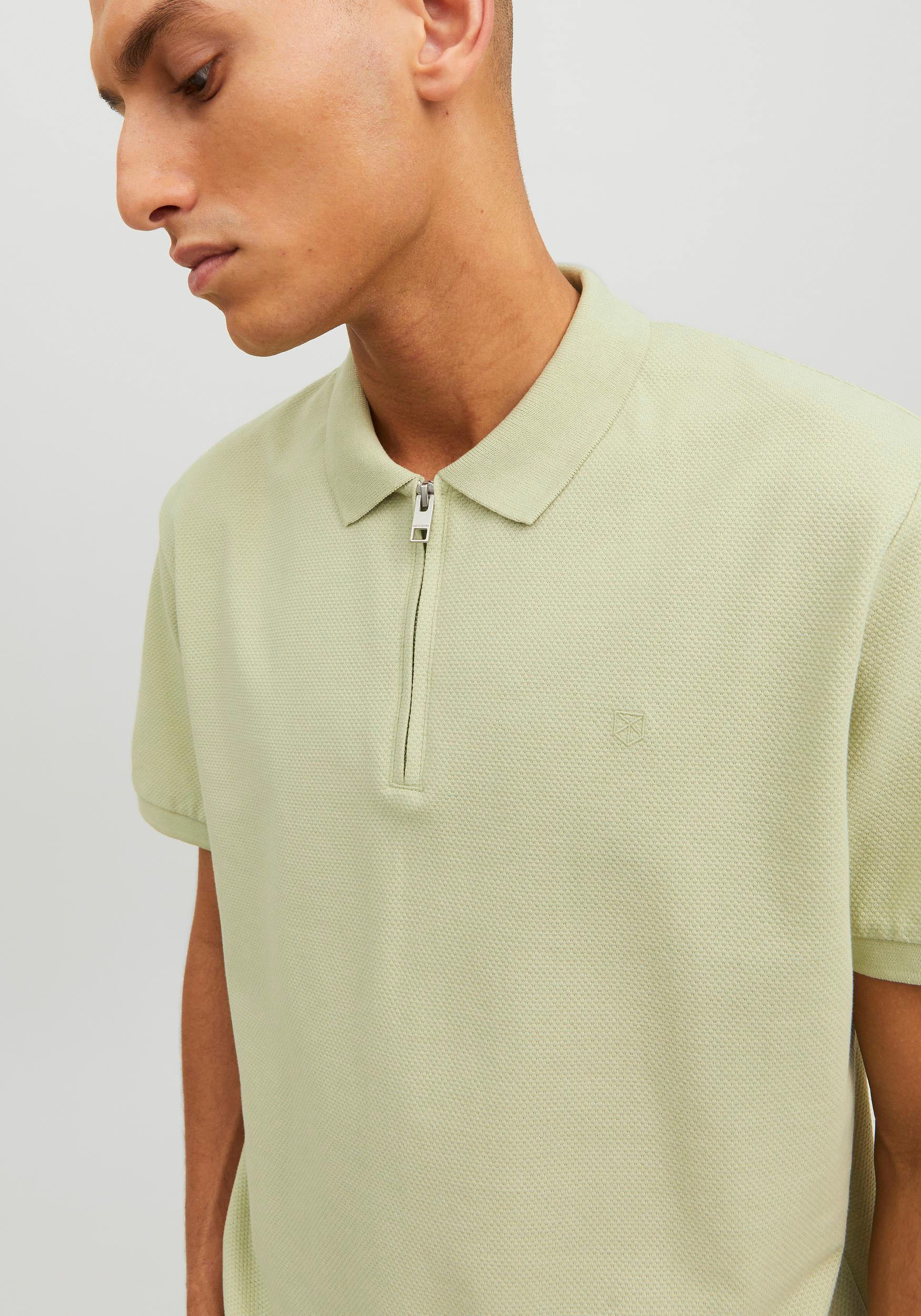 Jack & Jones Poloshirt »JPRBLASCOTT ZIP SS POLO SN«