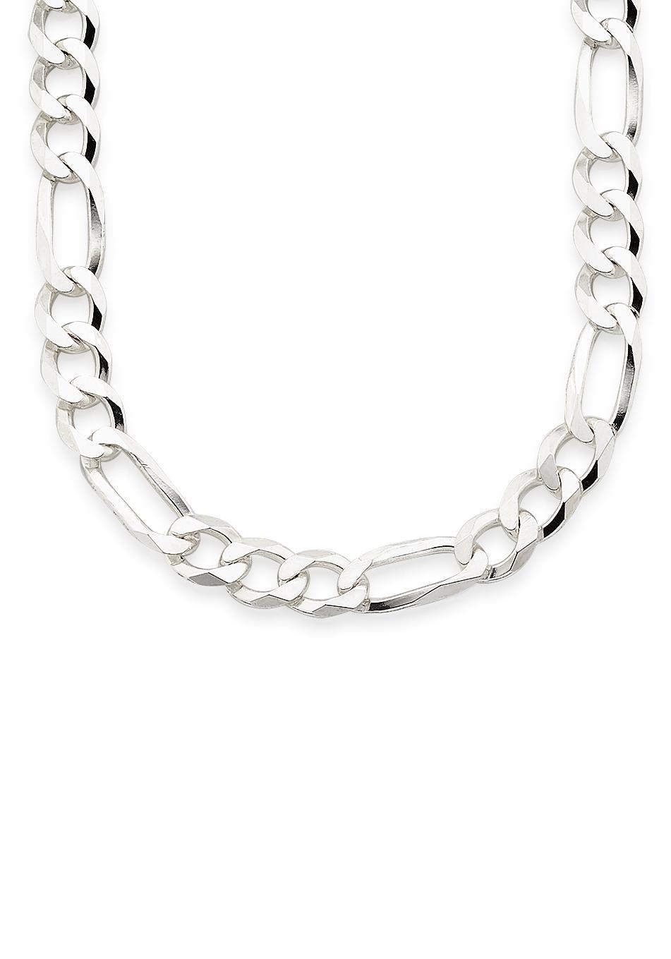 Bruno Banani Kette ohne Anhänger »Schmuck Geschenk Silber 925 Halsschmuck Halskette Figarokette«