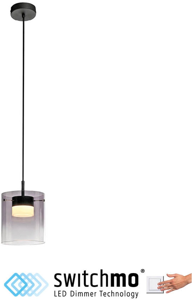 JUST LIGHT LED Deckenleuchte »ELIO« LED-Board 1 Stk. Warmweiß 3-Stufen Dimmer, Switchmo