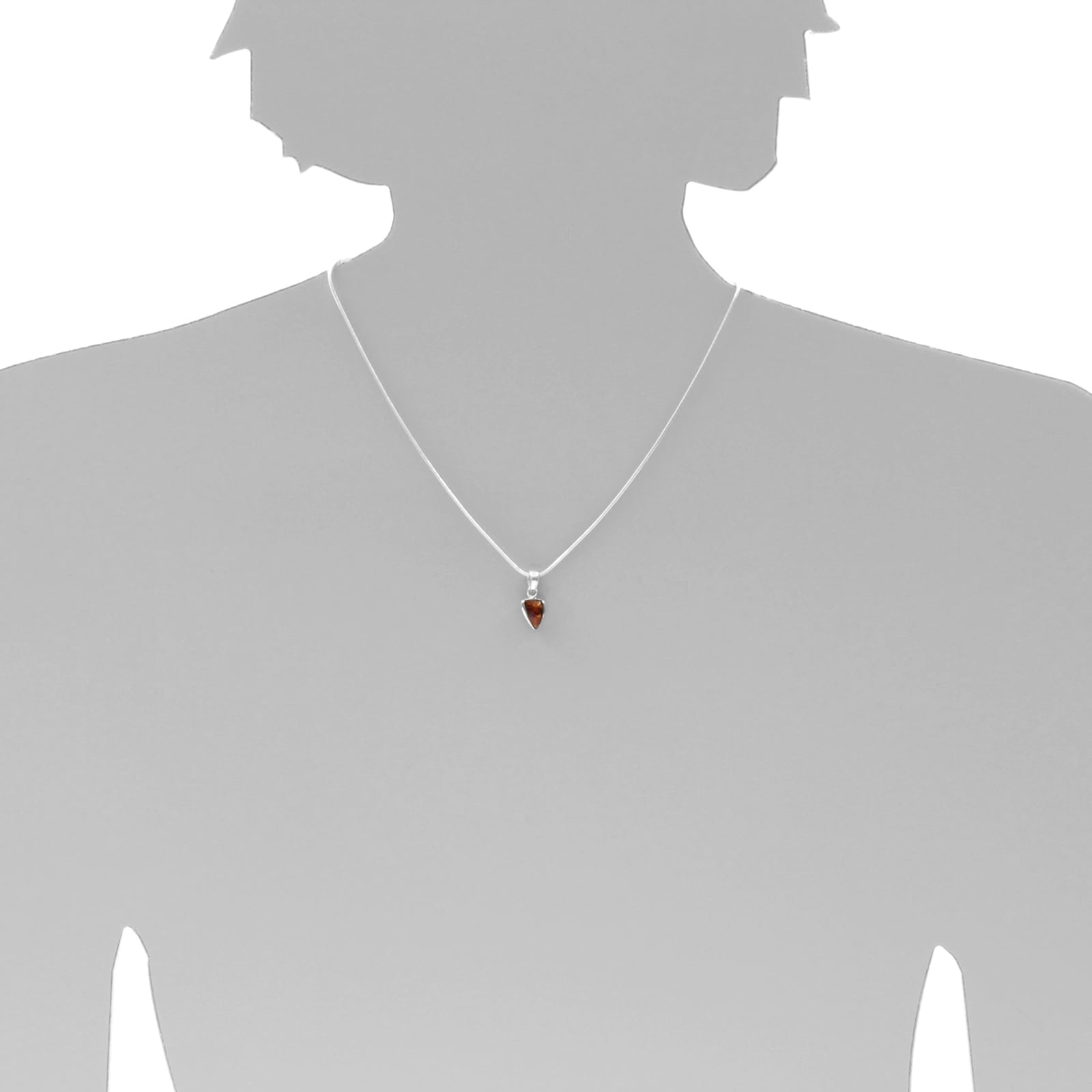 OSTSEE-SCHMUCK Kettenanhänger »- Lara - Silber 925/000 - Bernstein«