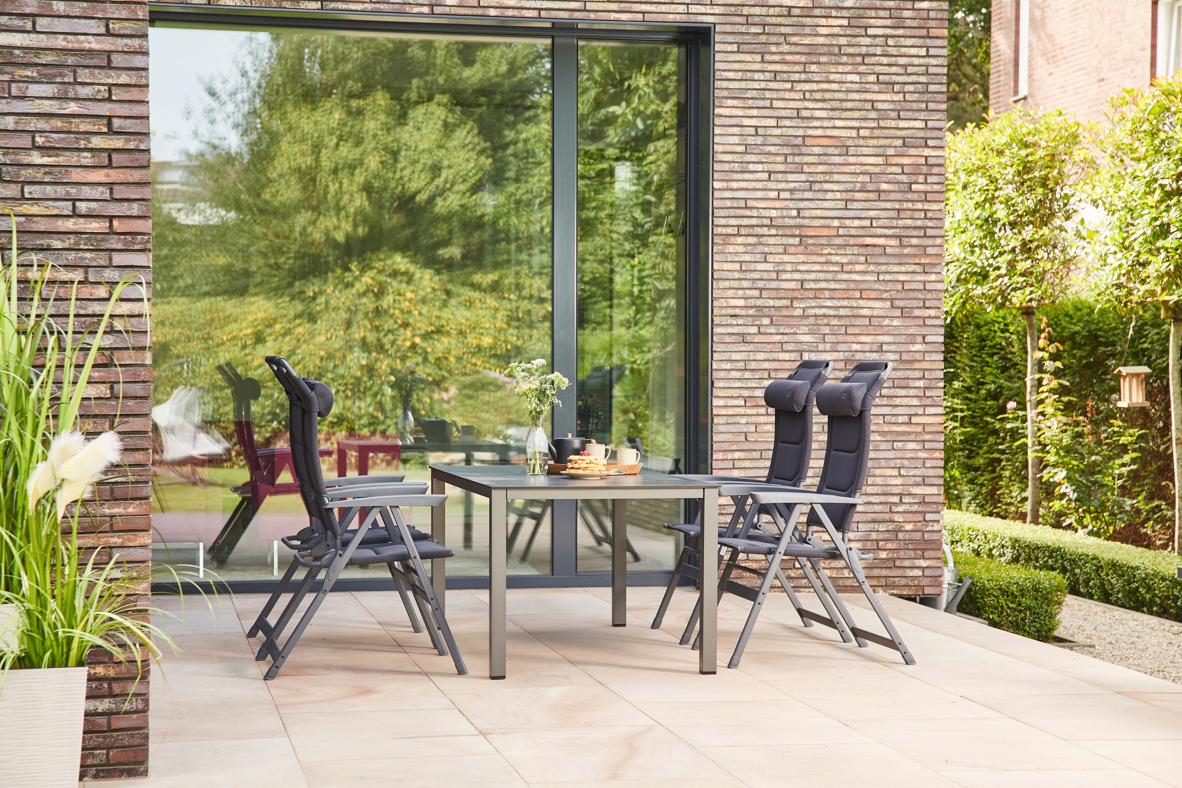 Siena Garden Garten-Essgruppe »Premium«, (5 tlg.)