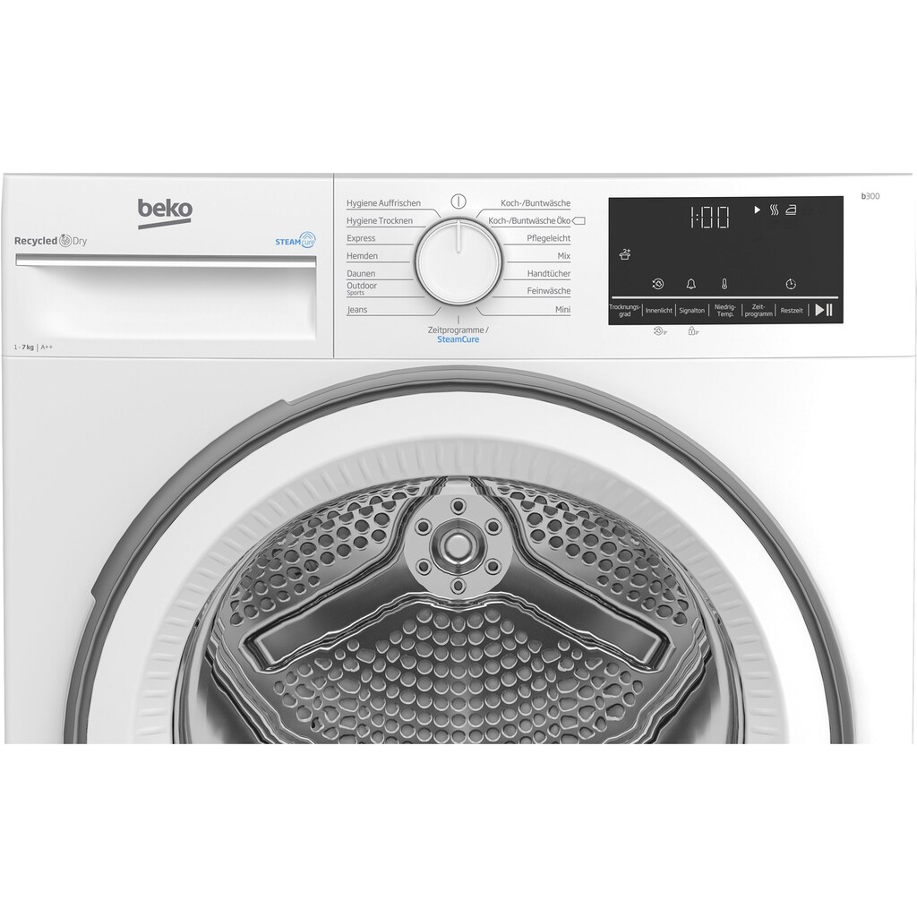 BEKO Wärmepumpentrockner »B3T41239«, 7 kg