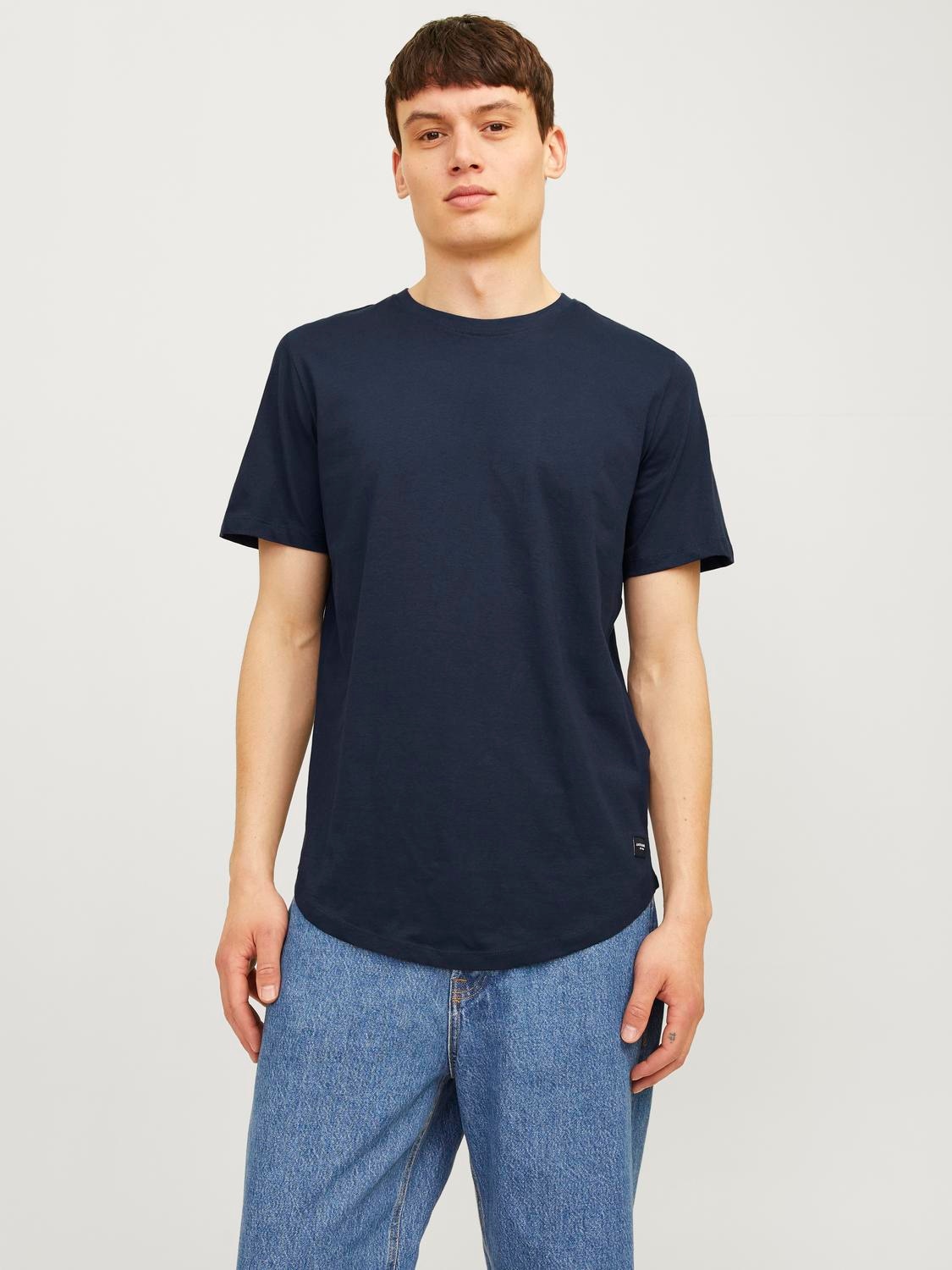 Jack & Jones T-Shirt »JJENOA TEE SS CREW NECK 5PK MP NOOS«, (Packung, 5 tlg., 5er-Pack)