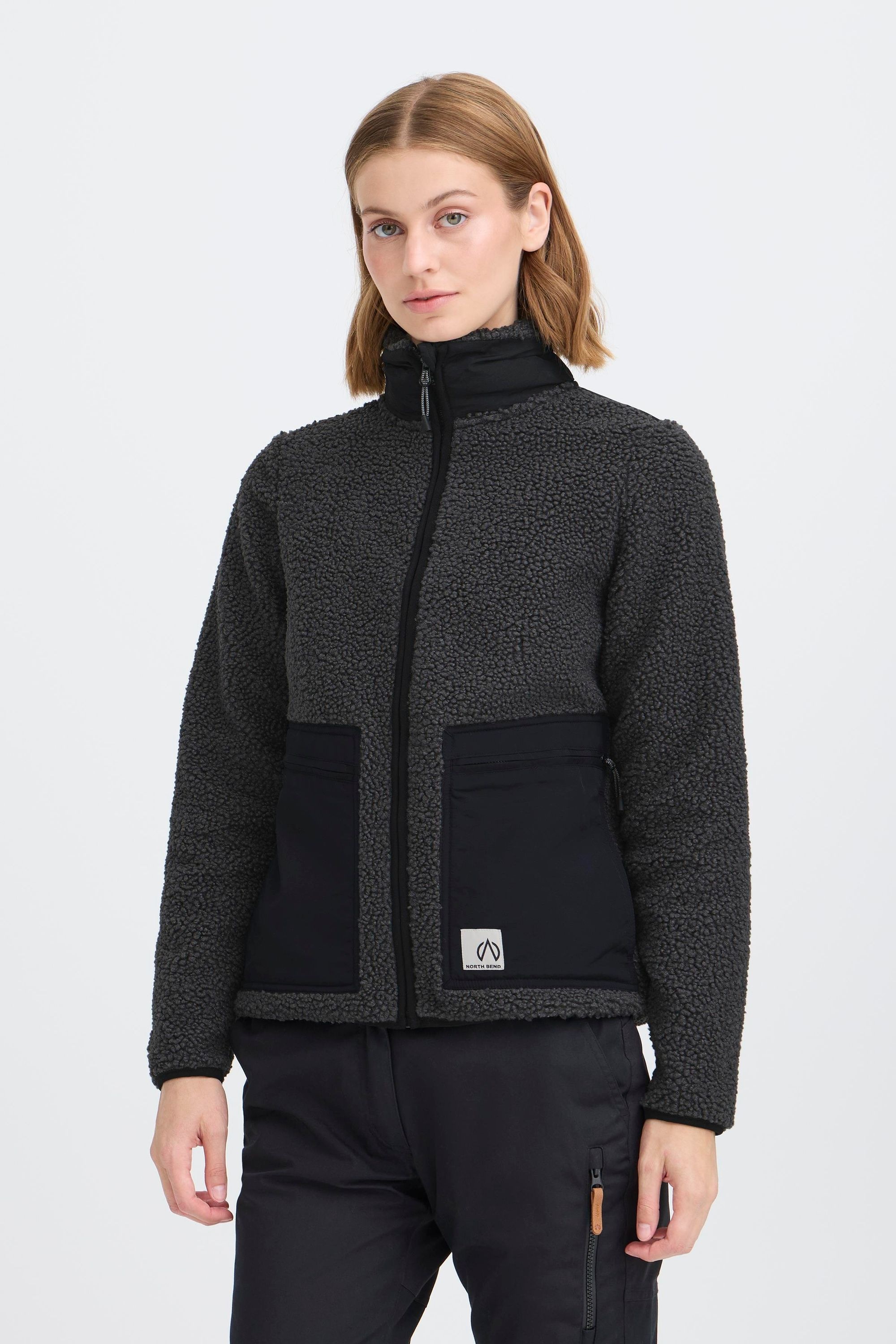 North Bend Plüschjacke »Plüschjacke NBGalonne W Teddy Jacket«