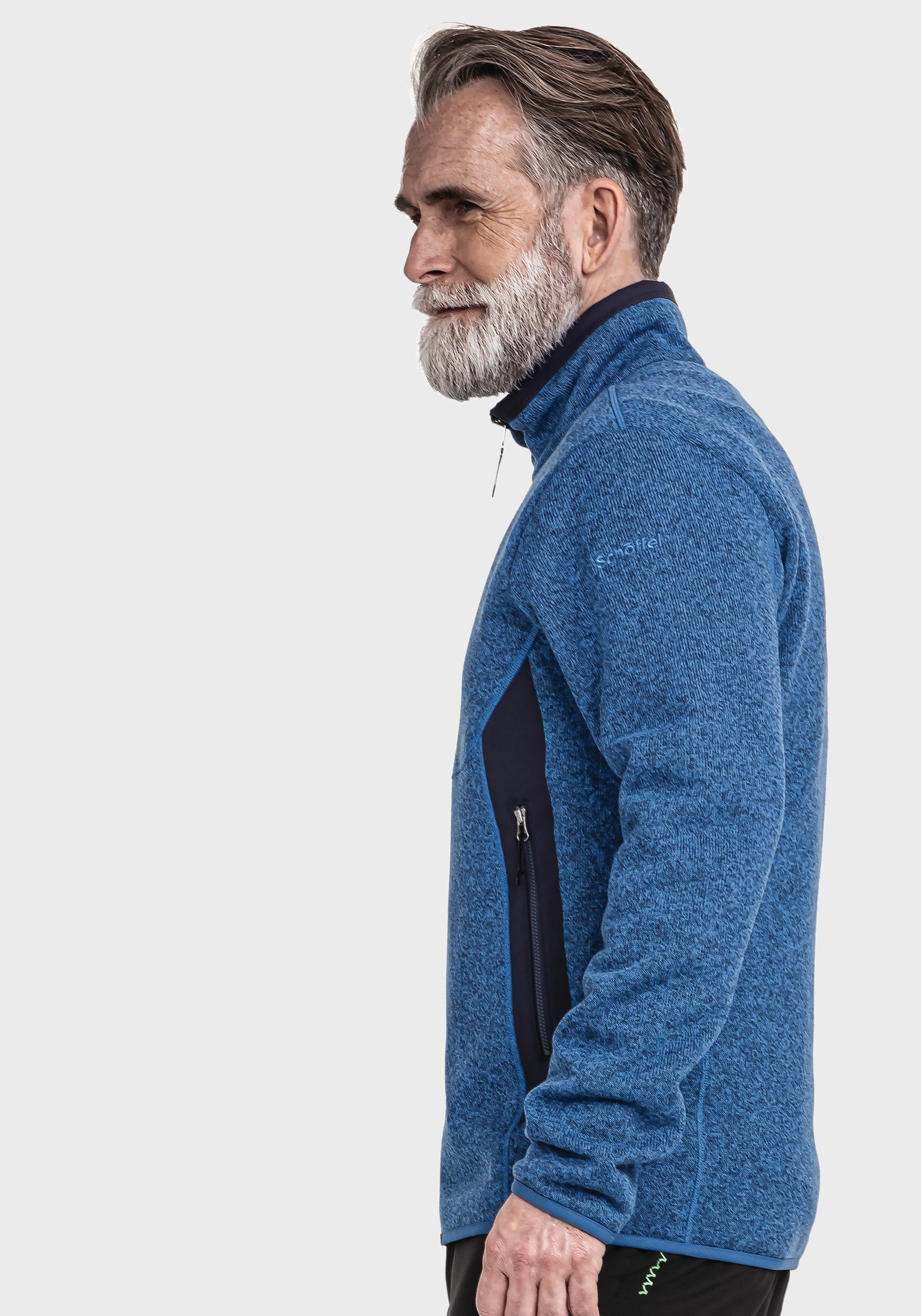 Schöffel Fleecejacke »Hiking CIRC Fleece Jk Style Yew MNS«, ohne Kapuze