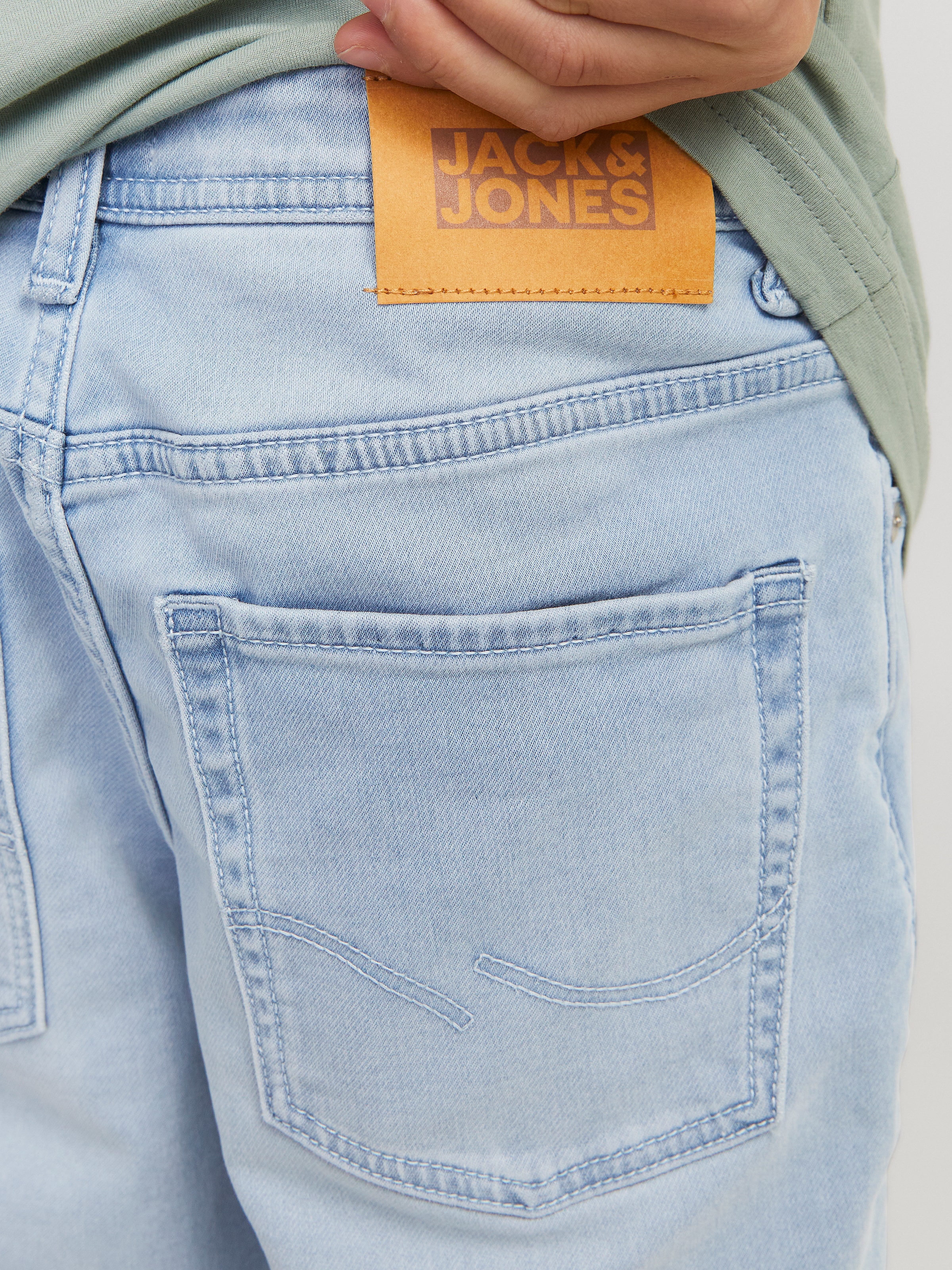 Jack & Jones Junior Slim-fit-Jeans »JJIGLENN JJORIGINAL GE 118 I.K SN JNR«