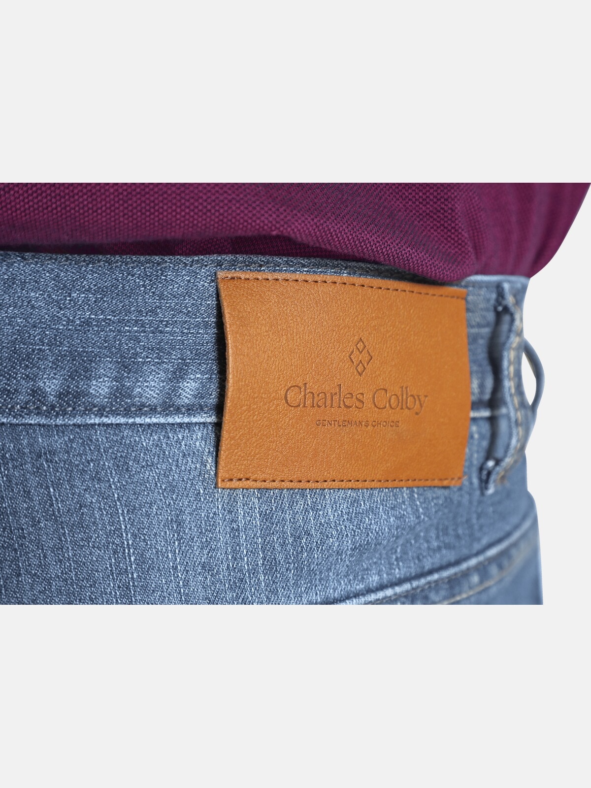 Charles Colby 5-Pocket-Hose »Tiefbundjeans BARON CASSANDER«