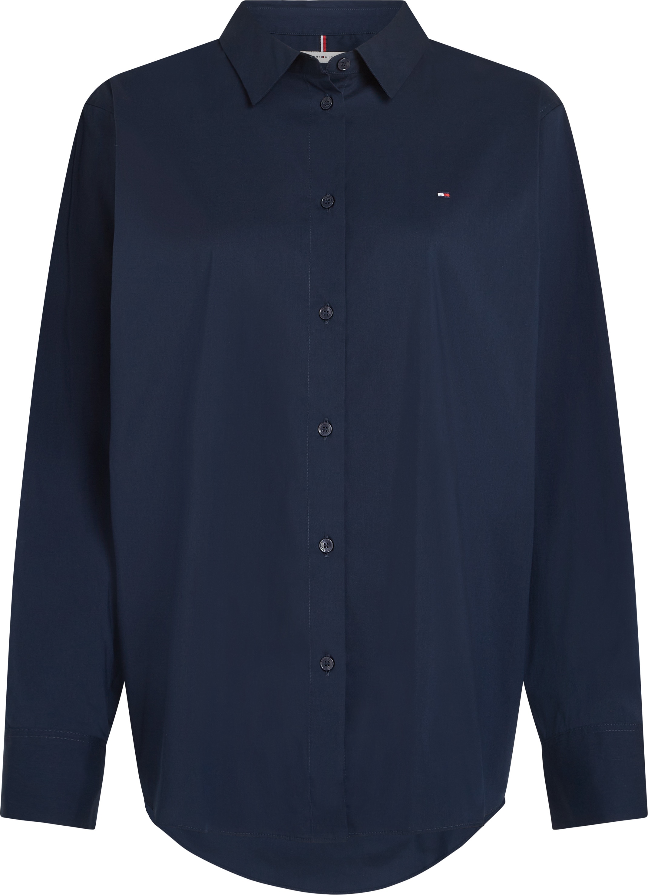Tommy Hilfiger Hemdbluse »ESS POPLIN REGULAR SHIRT«, im klassischen Stil