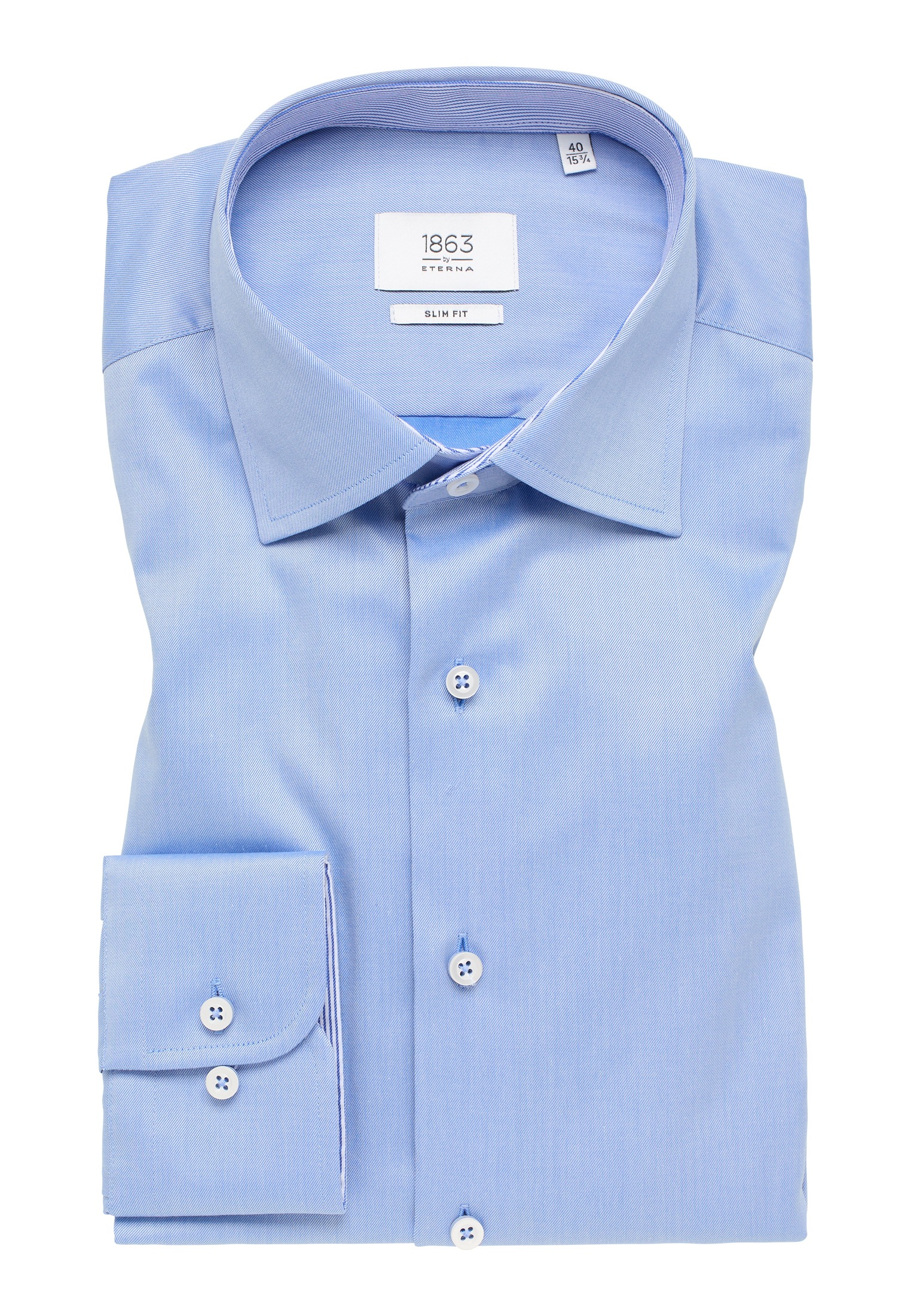 Eterna Langarmhemd »SLIM FIT«, NON IRON (bügelfrei)