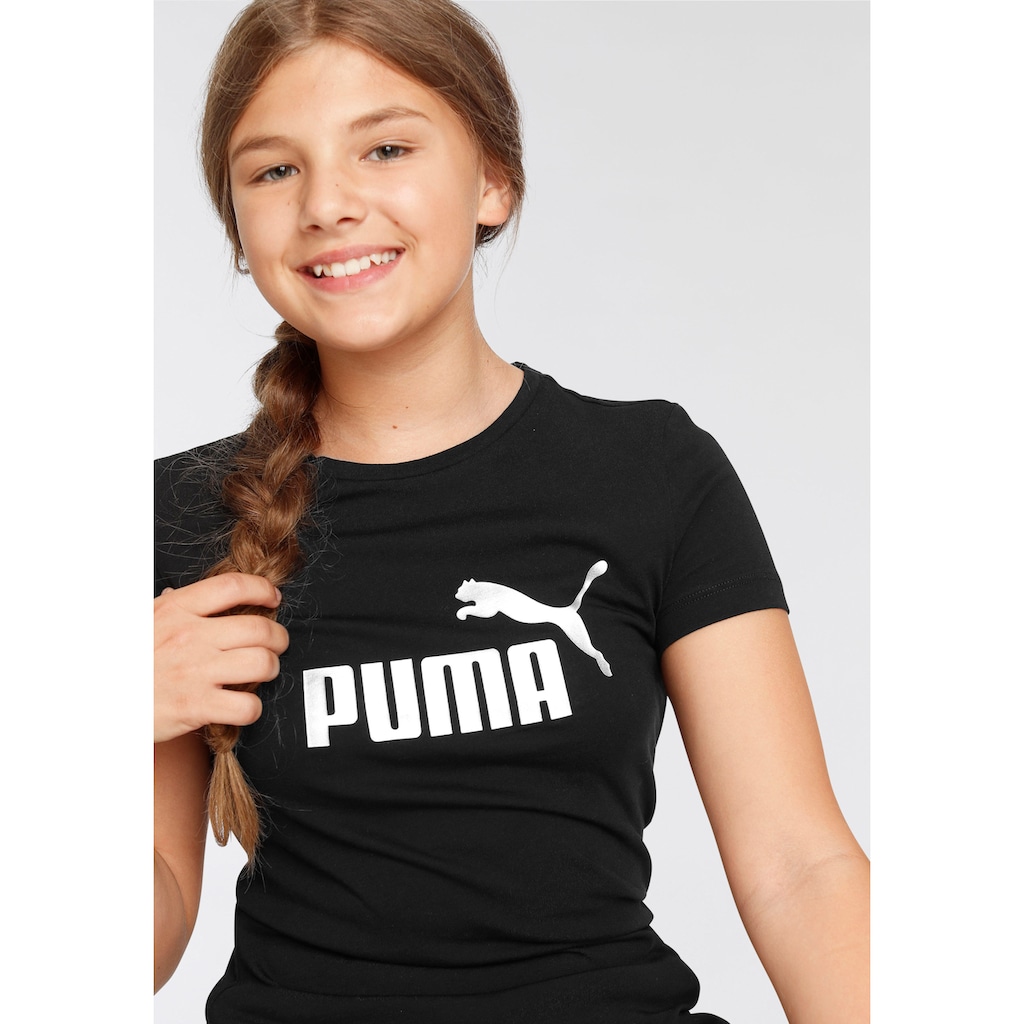 PUMA T-Shirt »ESS+ LOGO TEE G«