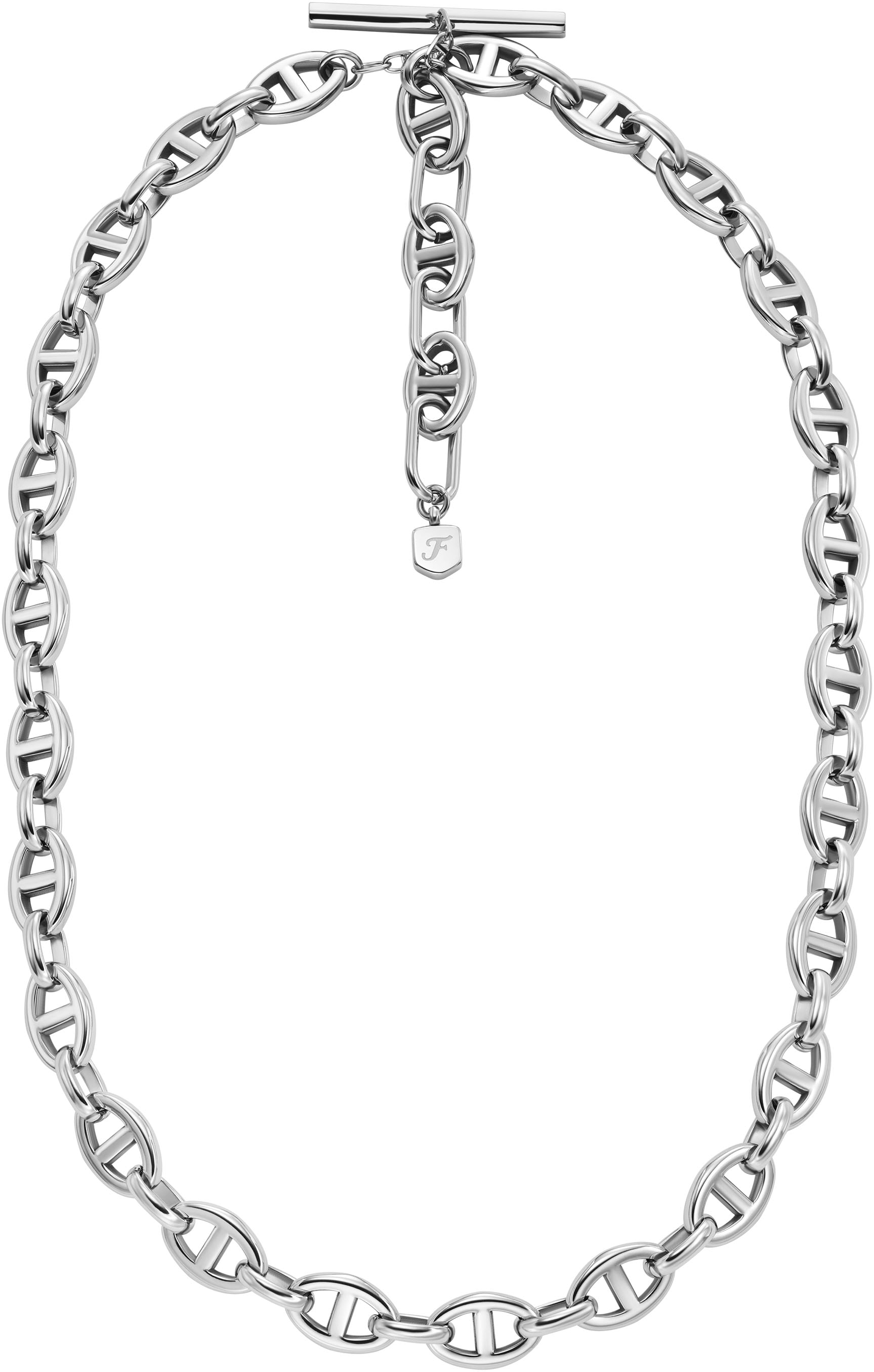Fossil Kette ohne Anhänger »Schmuck Geschenk Edelstahl Heritage D-Link, JA7242040, JF04521710«