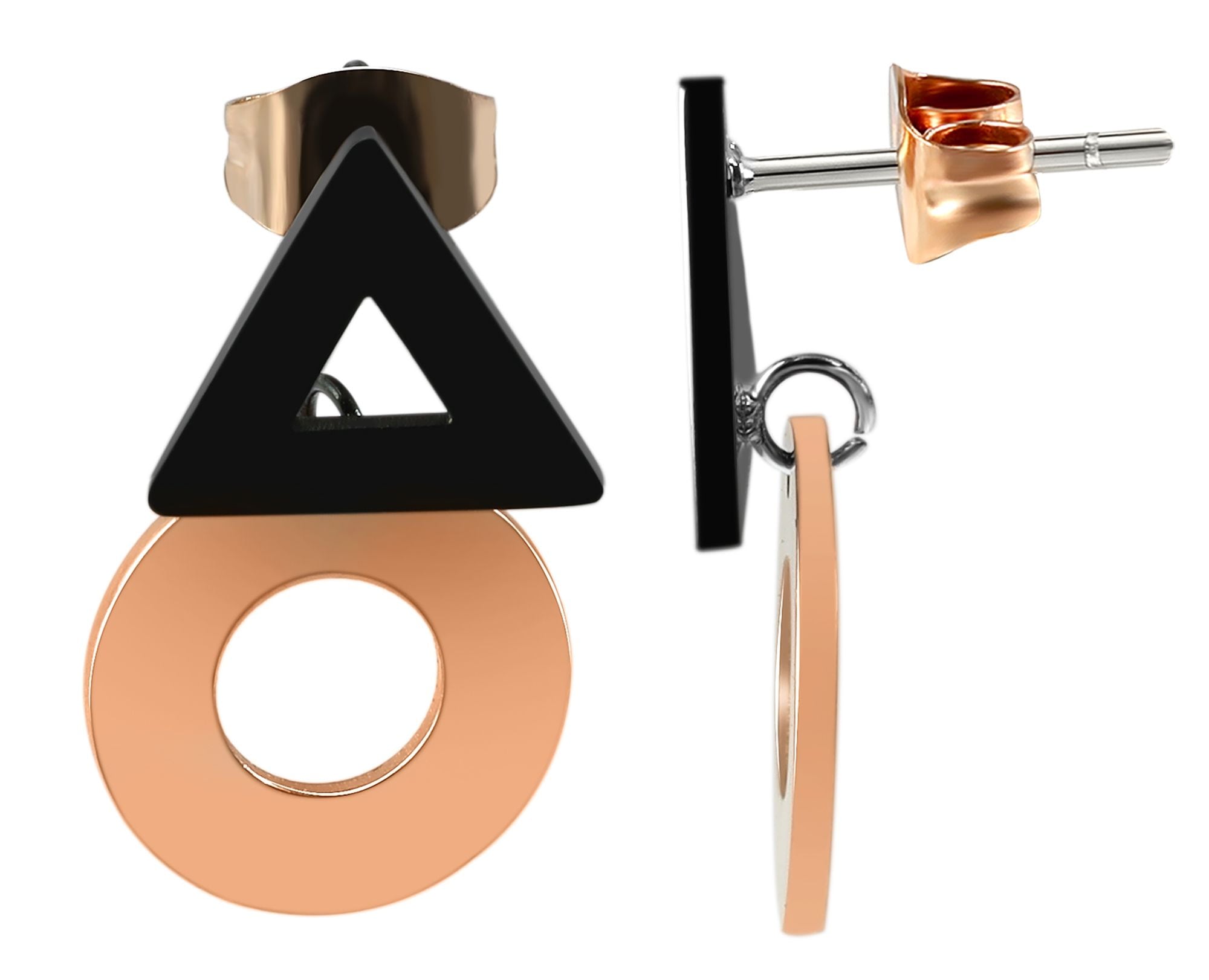 Adelia´s Paar Ohrstecker »Damen Ohrringe ¿ Ohrstecker aus Edelstahl«