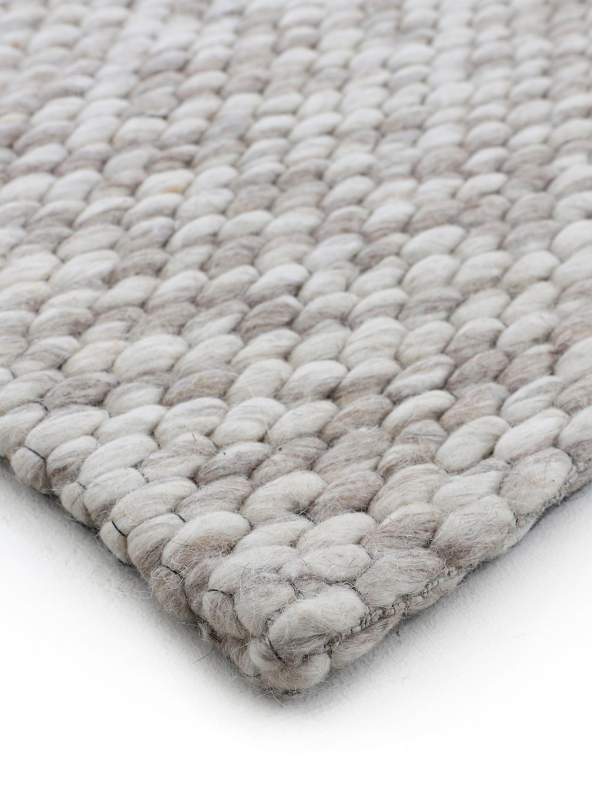 carpetfine Läufer & Handweb kuschelig weich Teppich, bei OTTO meliert, rechteckig, handgewebt, bestellen Wolle, »Sina«, reine