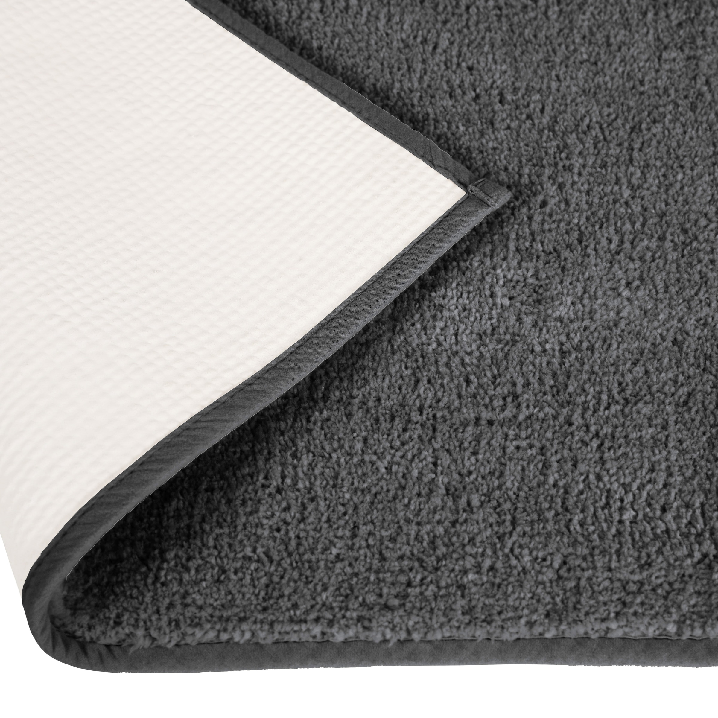 OTTO home Badematte »Vanessa, Badvorleger, Badezimmer Teppich« Höhe 10 mm rutschhemmend beschichtet fußbodenheizungsgeeignet | schnell trocknend | strapazierfähig Badteppich, weiche Haptik, unifarben