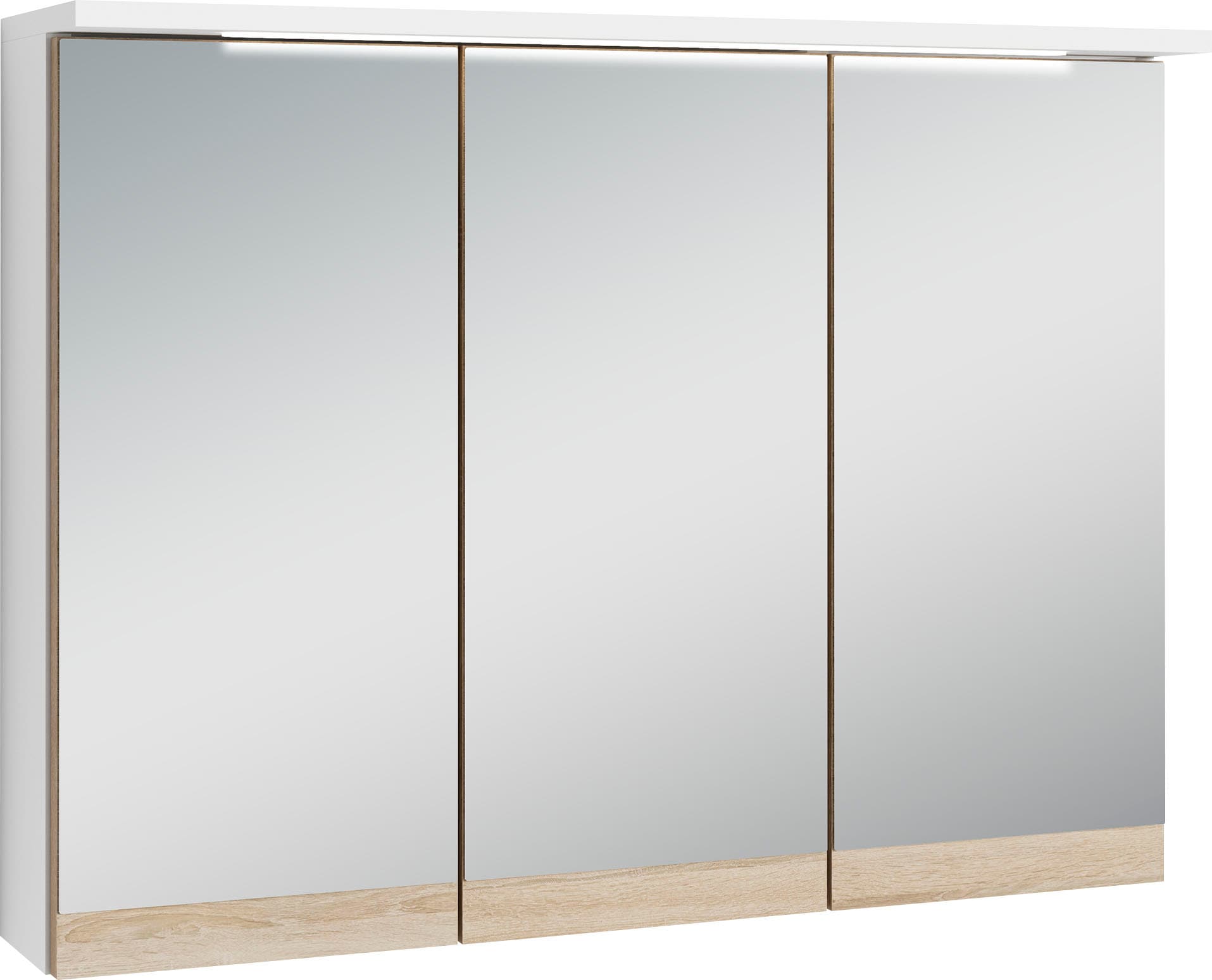 byLIVING Spiegelschrank »Marino«, Breite 80 cm, mit soft close Türen, inklusive LED Beleuchtung