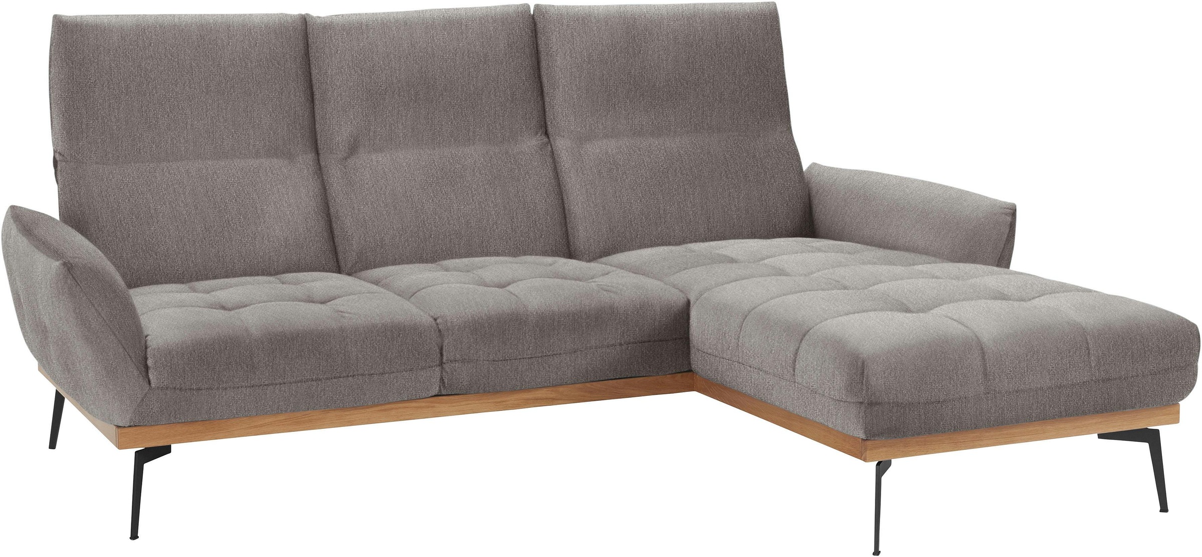 Guido Maria Kretschmer Home&Living Ecksofa »Palíc, inkl. Rückenverstellung, bequem, elegant, Breite 245cm, L-Form«