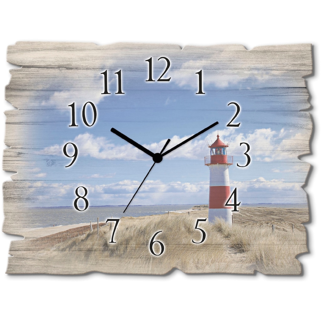 Artland Wanduhr »Leuchtturm Sylt«