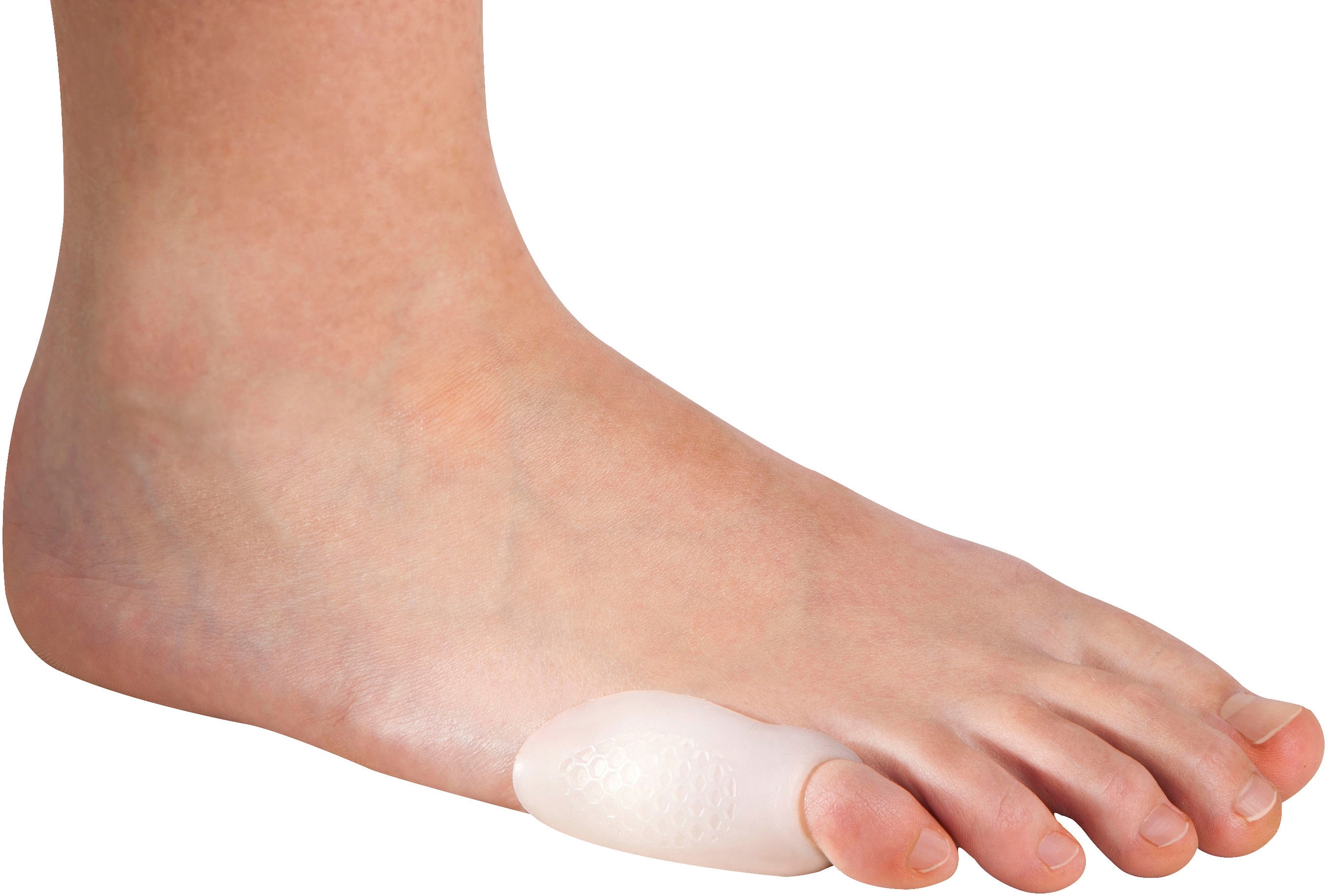 Fußgut Zehenkorrektor »Gel-Zehen-Schoner, schützt den kleinen Zeh, einfache Anwendung«, Druckentlastung, reibungshemmend, bei Schwielen und Hühneraugen