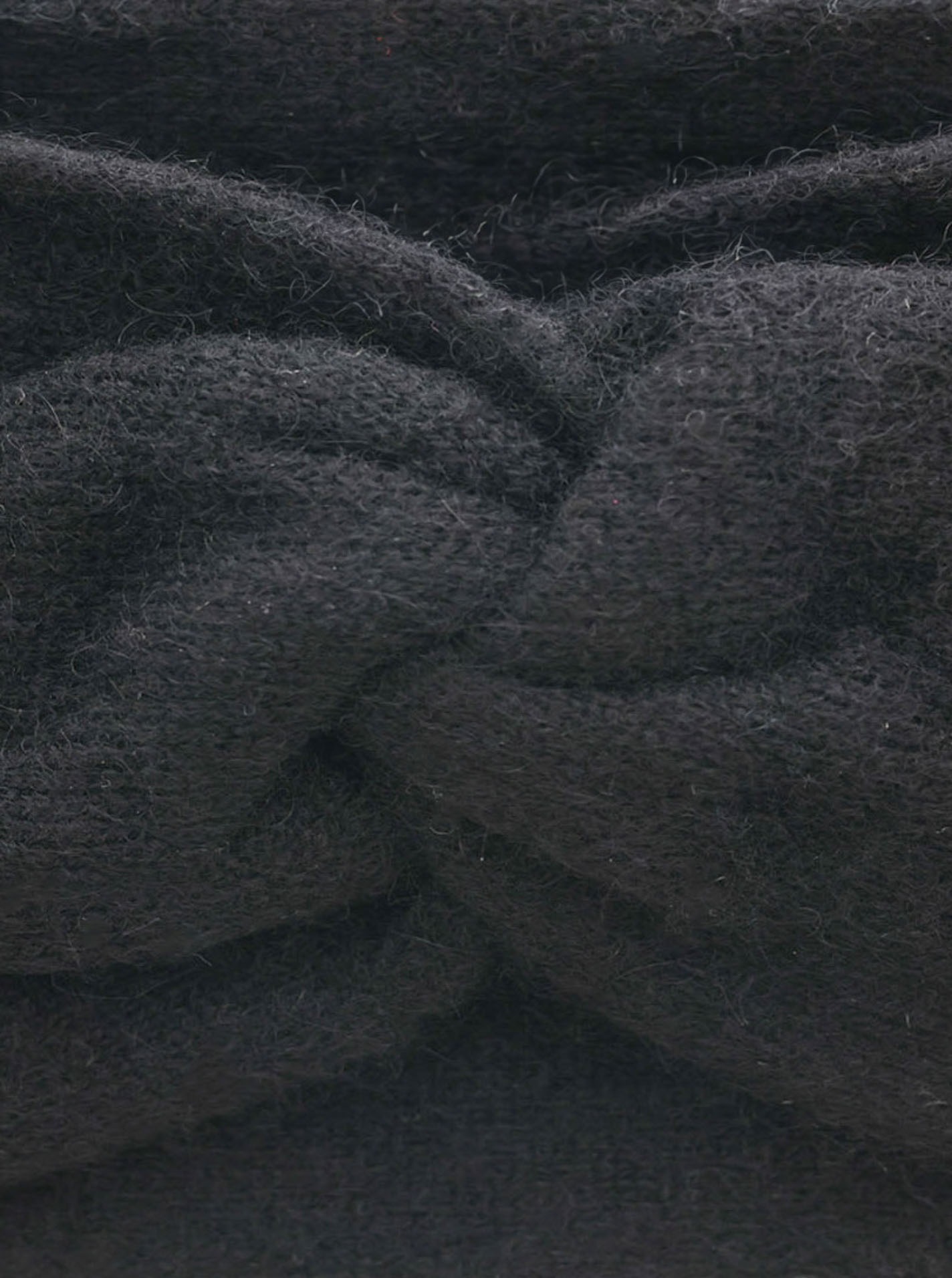 Zwillingsherz Stirnband »"Classic"« Knoten vorn, Cashmere, Feinstrick