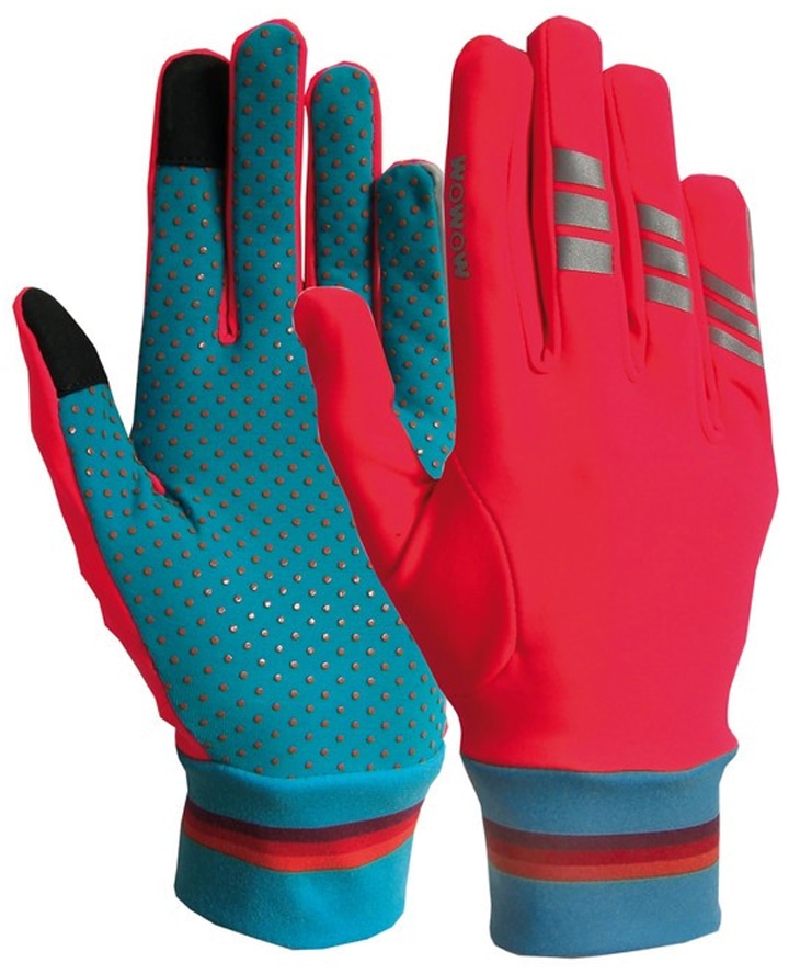 Wowow Fahrradhandschuhe 2 Stk. tlg. in rot, Größe M