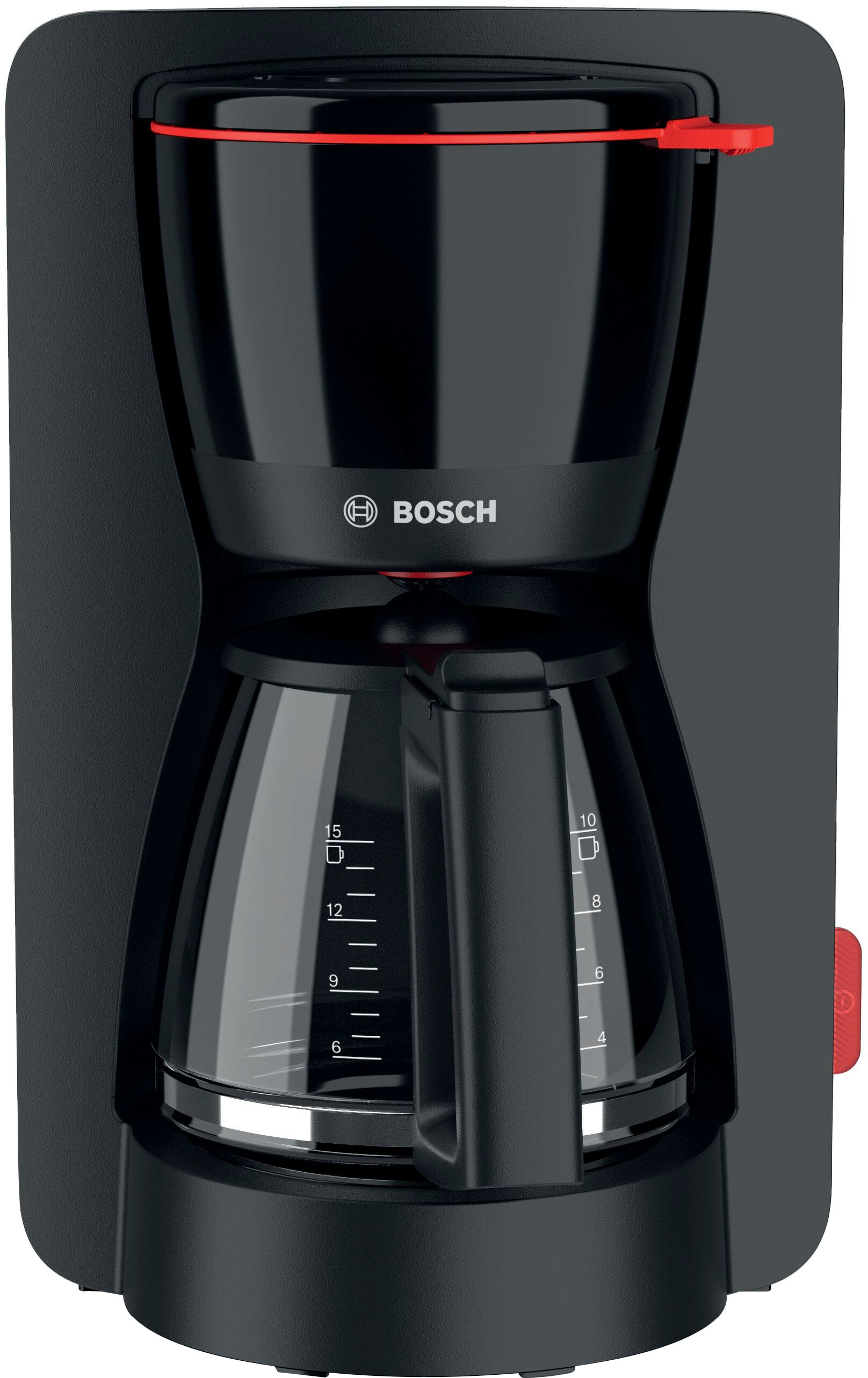 BOSCH Filterkaffeemaschine »MyMoment TKA3M133«, 1,25 l Kaffeekanne, Papierfilter, 1x4, 60min Warmhaltefunktion, Aroma intense, Entkalkungsprogramm, 1200 W