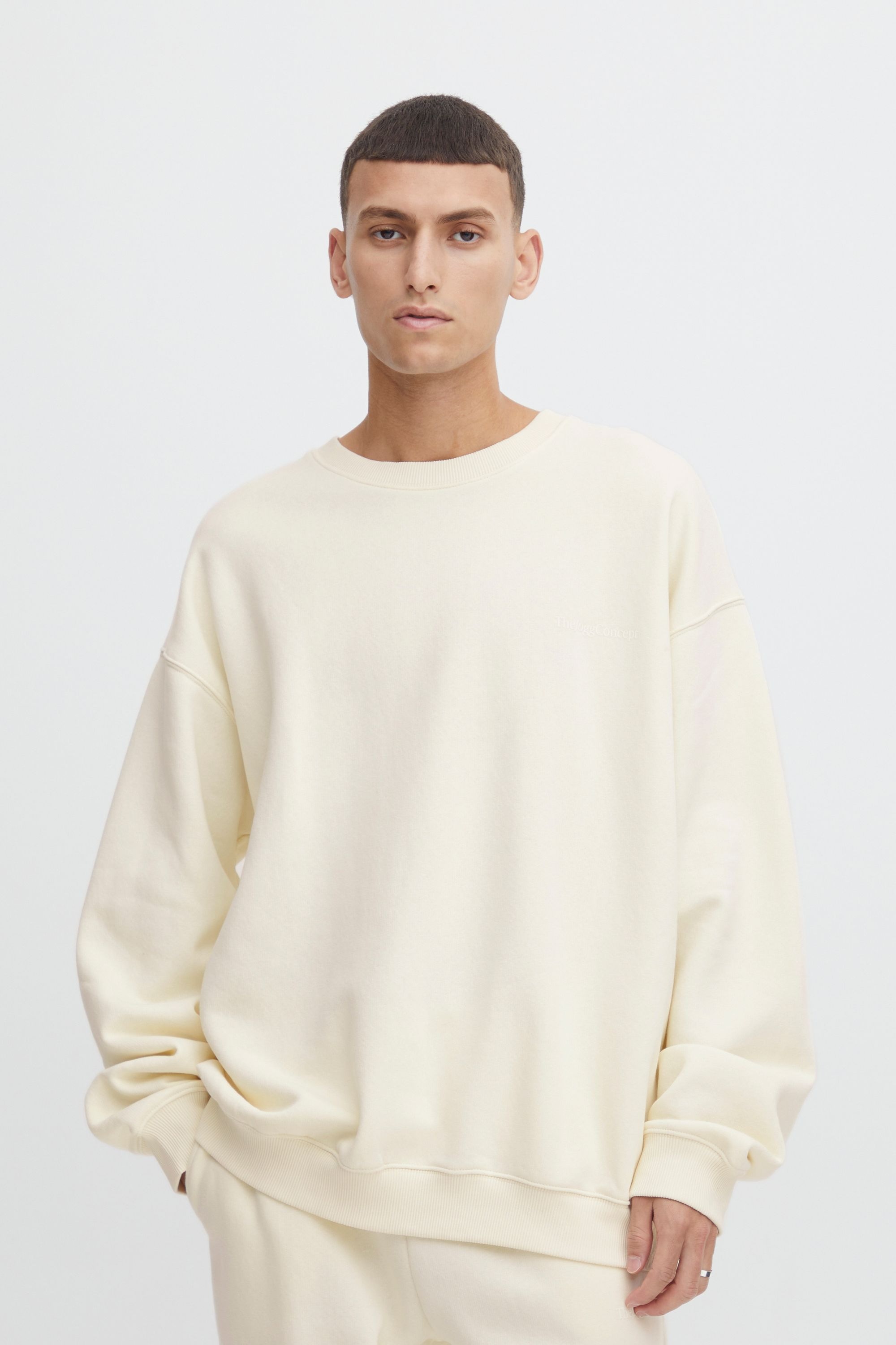 TheJoggConcept Rundhalspullover »Rundhalspullover JCMRafine«